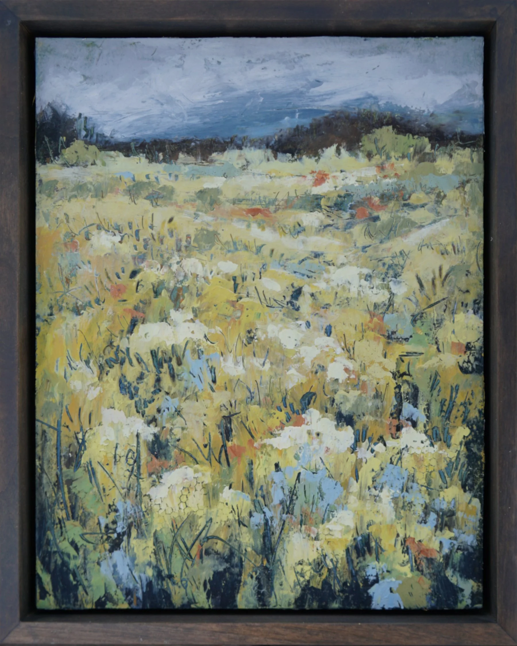 "Yellow Field 1" | 10x8 in