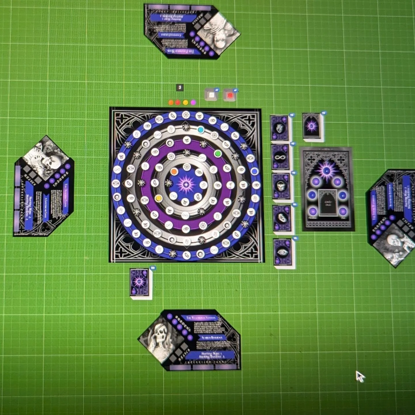 ​A look at the component design process and testing layout details. Bringing these mechanics to life visually is one of the most rewarding parts of the project.

​What element of game design do you enjoy seeing most&mdash;the mechanics or the artwork