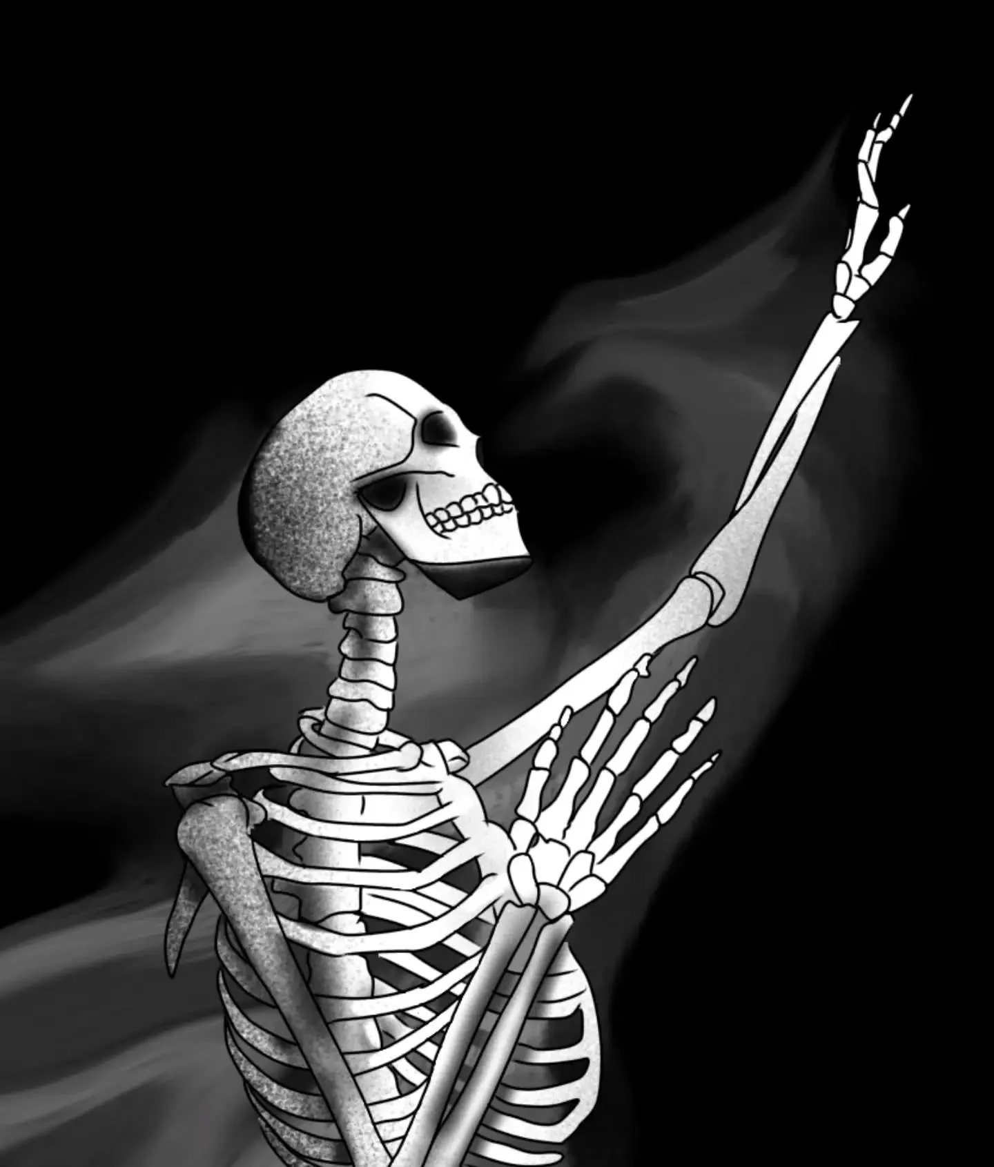The path to acceptance is available for all - join the journey onward at payasaart.com/eskeletos

#acceptance #boardgame #digitalillustration #skeletons #tabletopgames