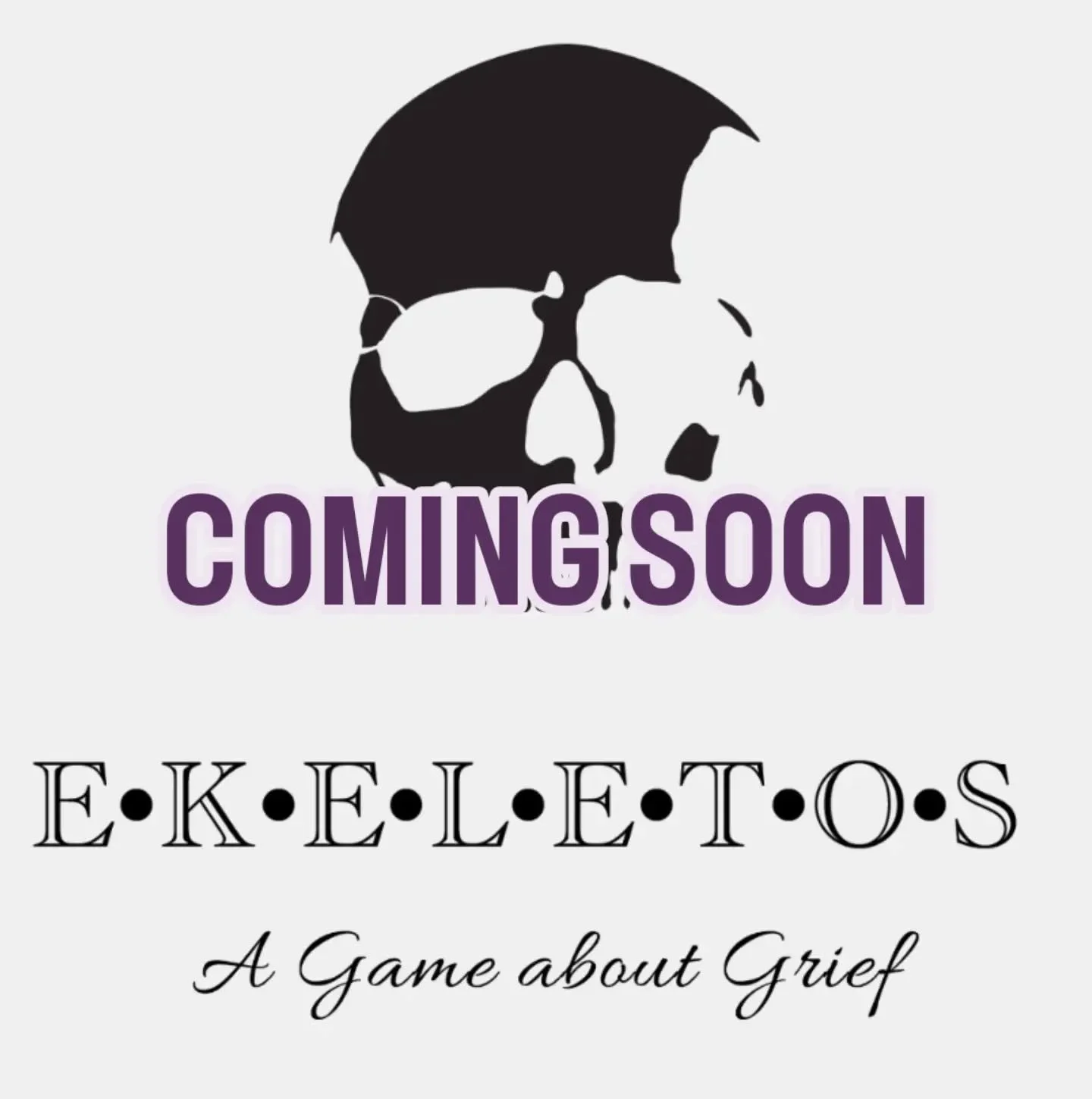 ESKELETOS - A game about grief, is a unique tabletop game experience where you follow the non linear paths of grief and all of the forces that influence it. 

#eskeletos #boardgames #grief #mentalhealth  #skeletons