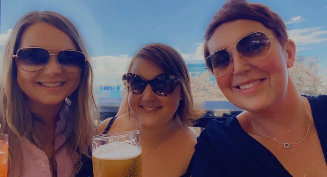 Gorgeous day with these girlies - we wish you were here Alice Horton Katie Fitzgerald