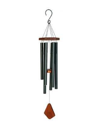 Wind Chime Black Medium