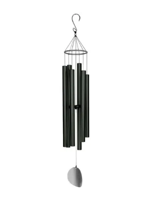 Wind Chime Black Medium