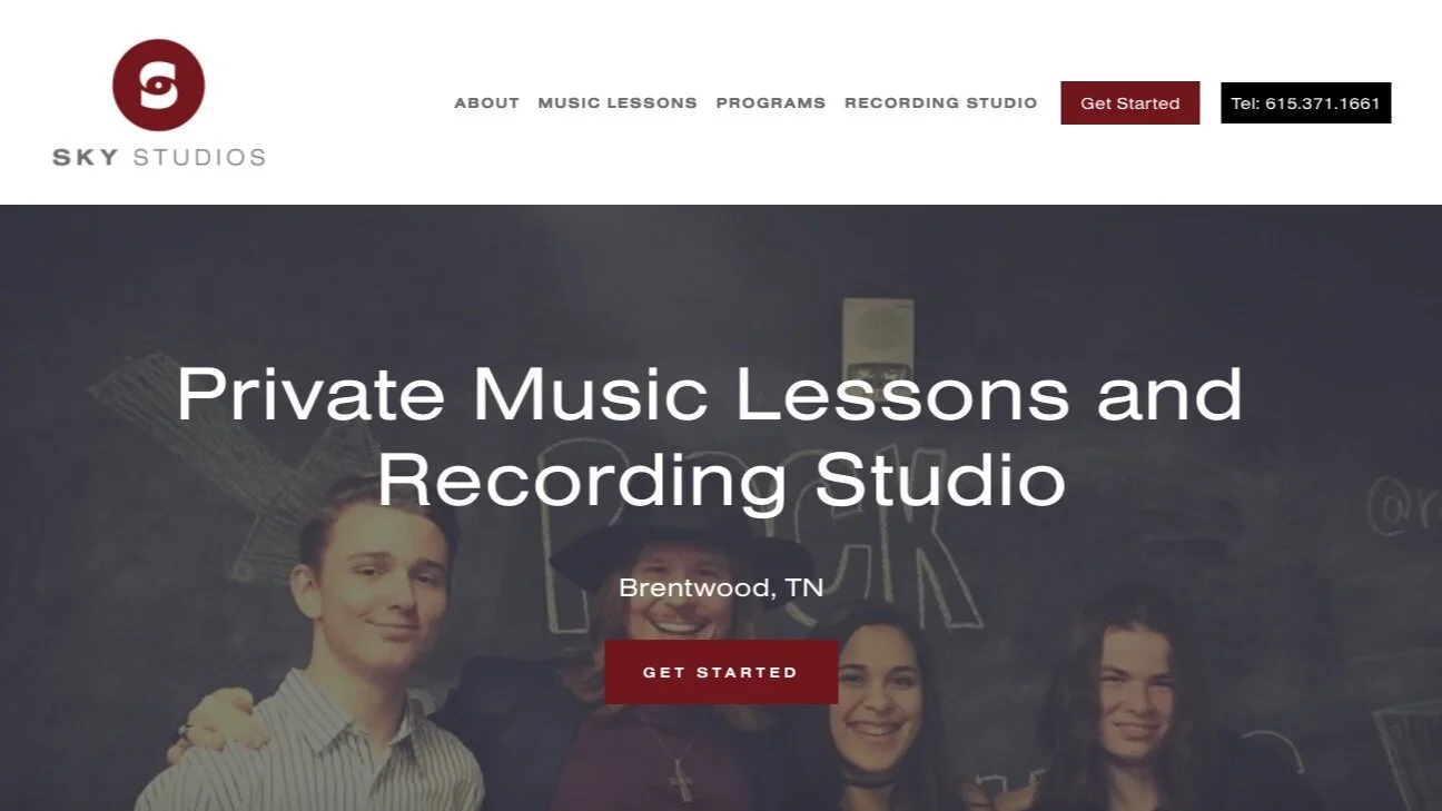 Sky Studios Website Copy