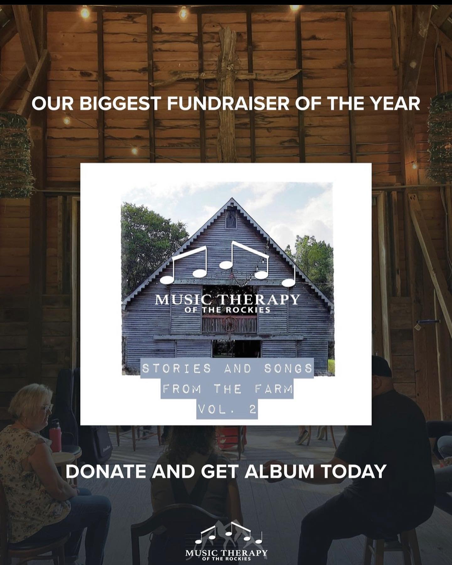 This summer, my friends @madalintara @madewithgoodness introduced me to @musictherapyoftherockies, and I immediately fell in love with their mission: helping veterans and other survivors of trauma heal through music. On their therapeutic retreats, pa