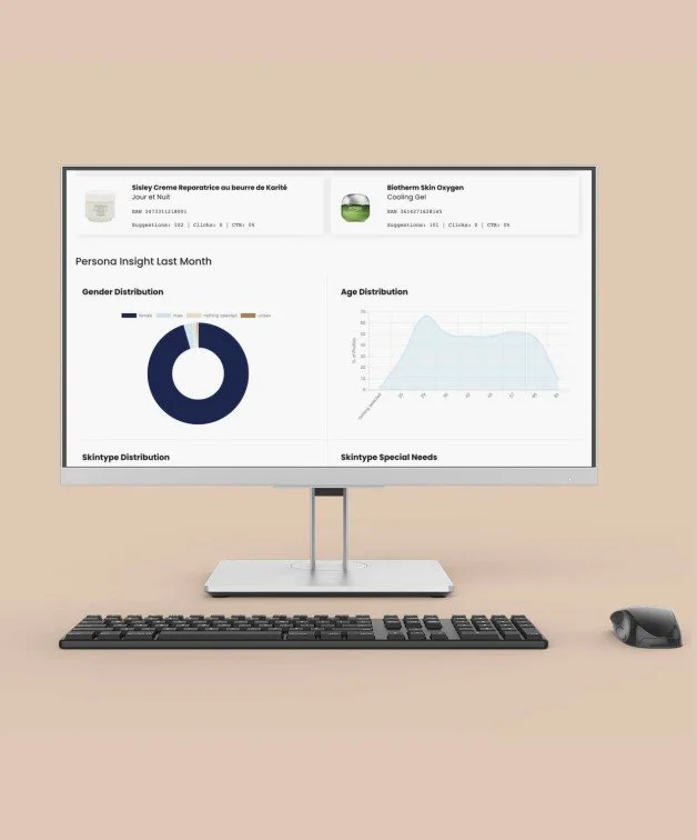 Skin Care Finder Application — Skin Match Technology