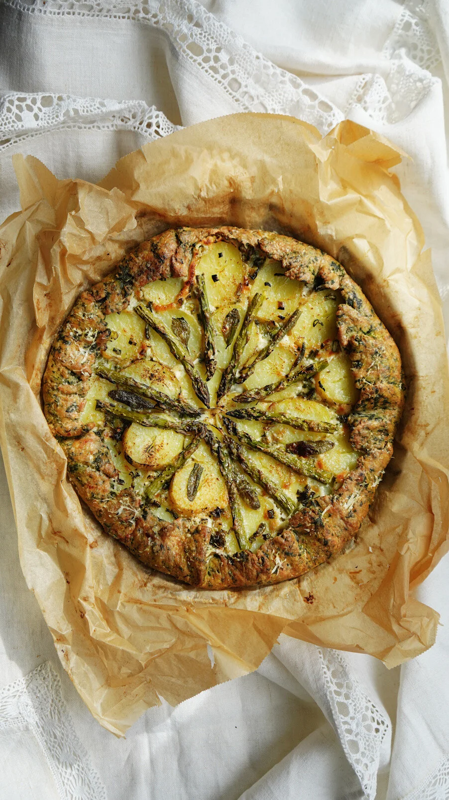 Nokkos-perunagalette