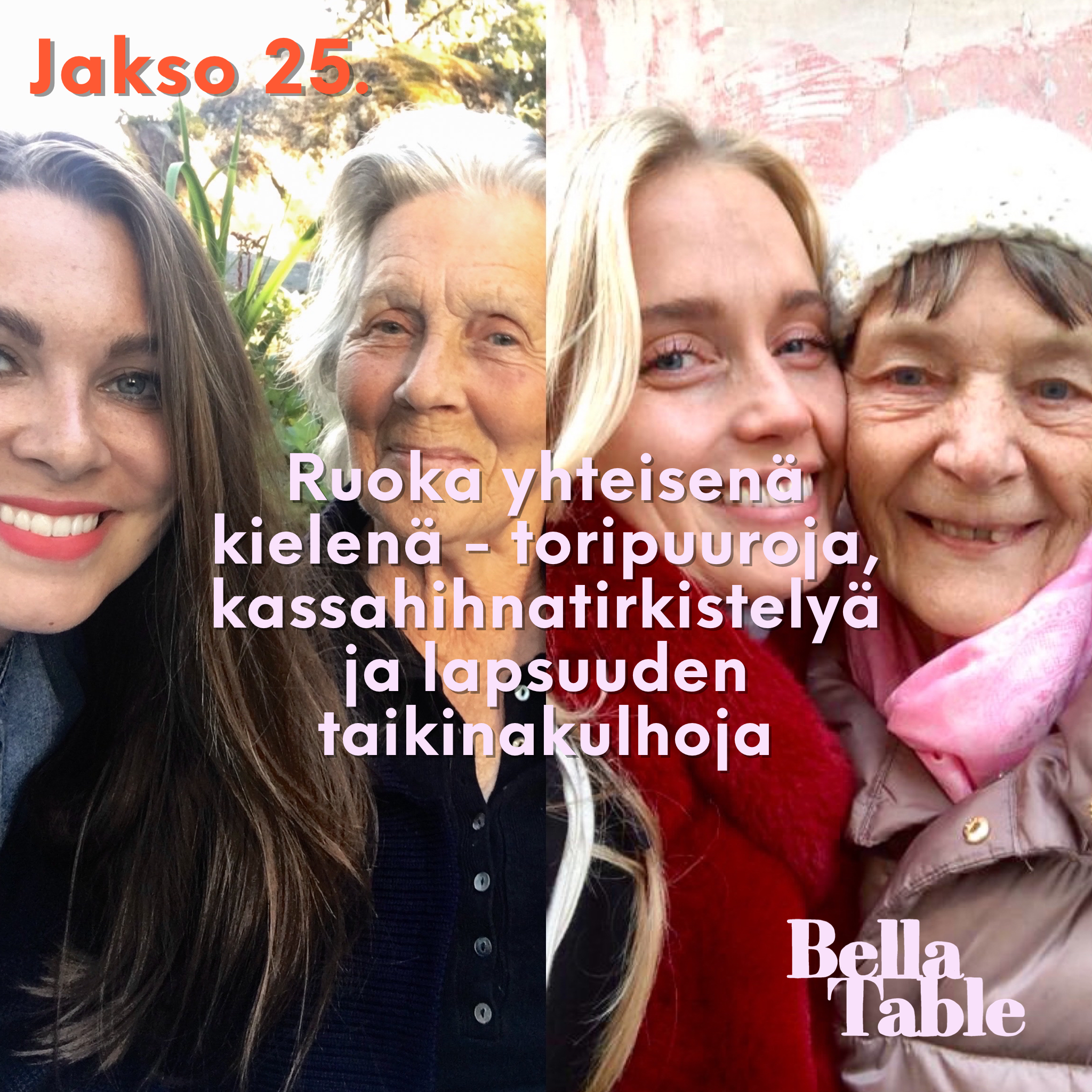 25. Ruoka yhteisenä kielenä - toripuuroja, kassahihnatirkistelyä ja lapsuuden taikinakulhoja