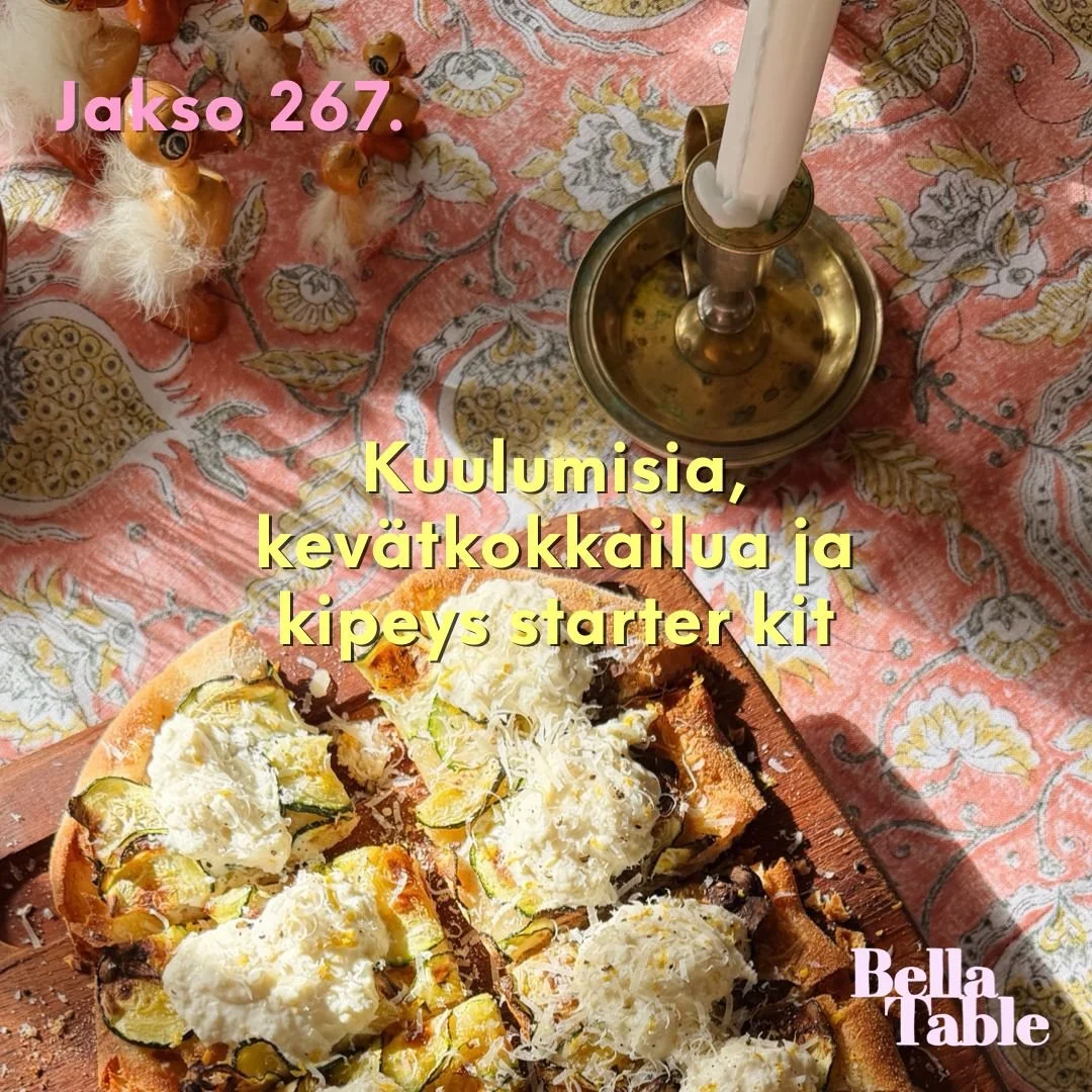 267. Kuulumisia, kevätkokkailua ja kipeys starter kit&nbsp;