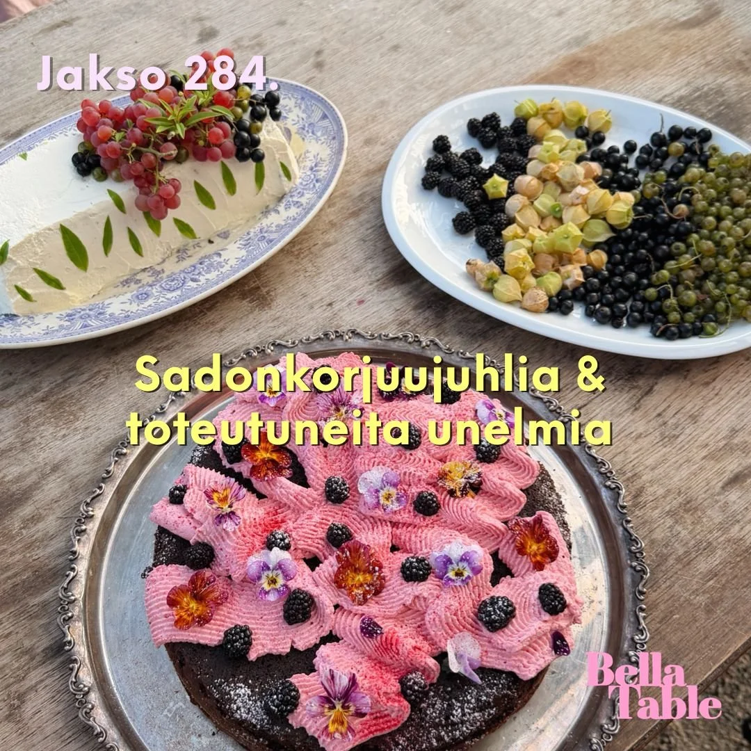 284. Sadonkorjuujuhlia ja toteutuneita unelmia