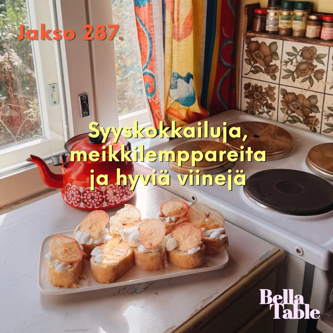 287. Syyskokkailuja, meikkilemppareita ja hyviä viinejä&nbsp;