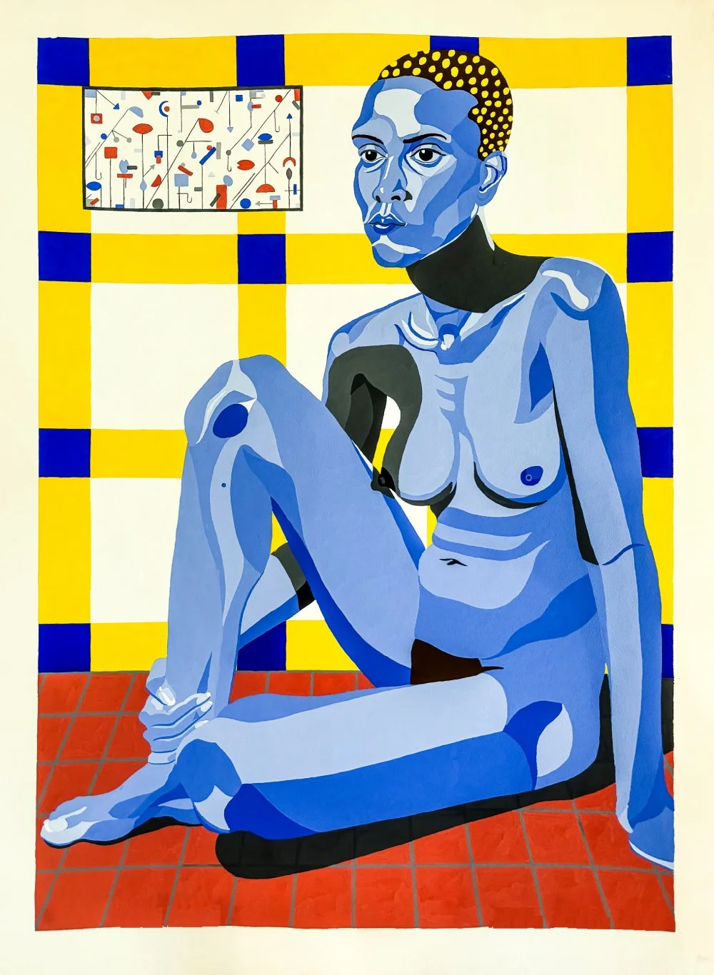 Seated African American Woman