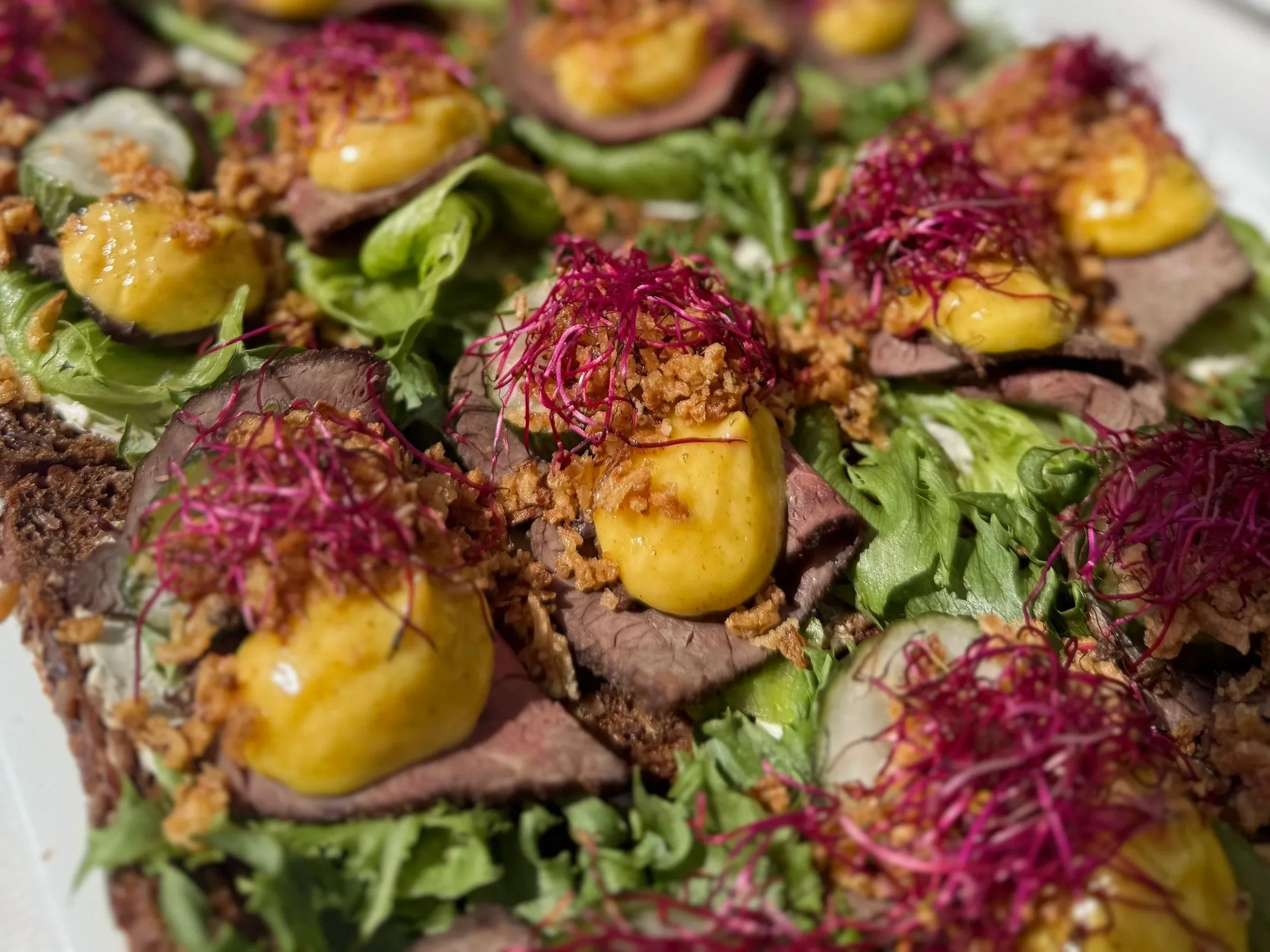 Smörrebröd till buffé och catering i Stockholm