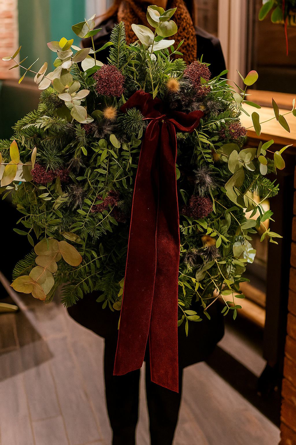 Christmas Wreath Making          Workshop