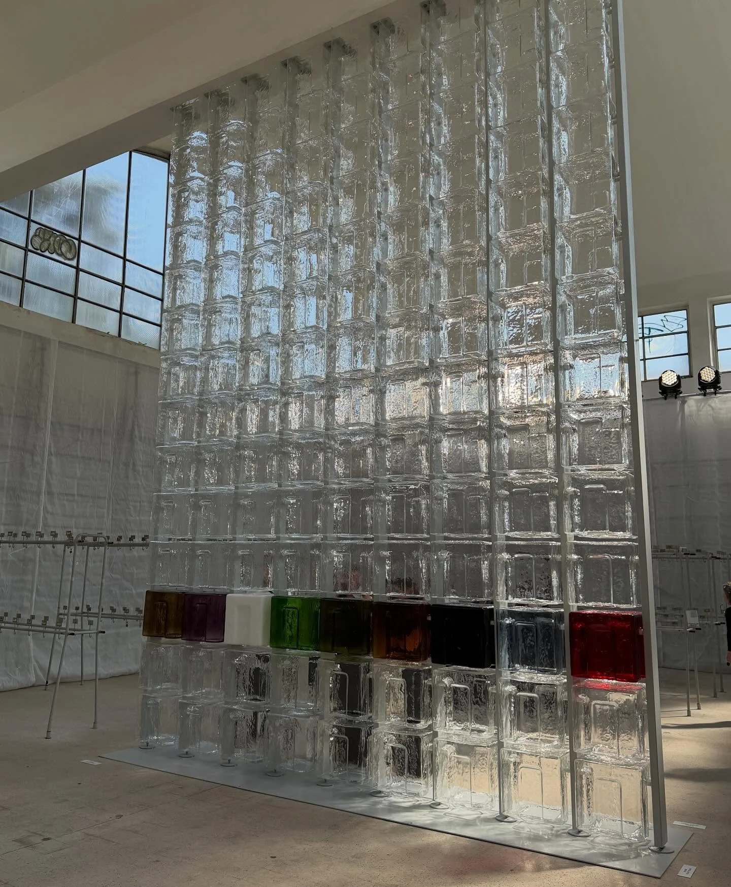 Milan Musings - designing for transparency around town at this year&rsquo;s shows in the city:

1. @6am_glass 
2. @deoron @filomenasmola 
3. @gallottieradice 
4. @geberit_group @atelier_oi #geberitexperiencecenter #flowformfunction 
5. @leebroom @bro