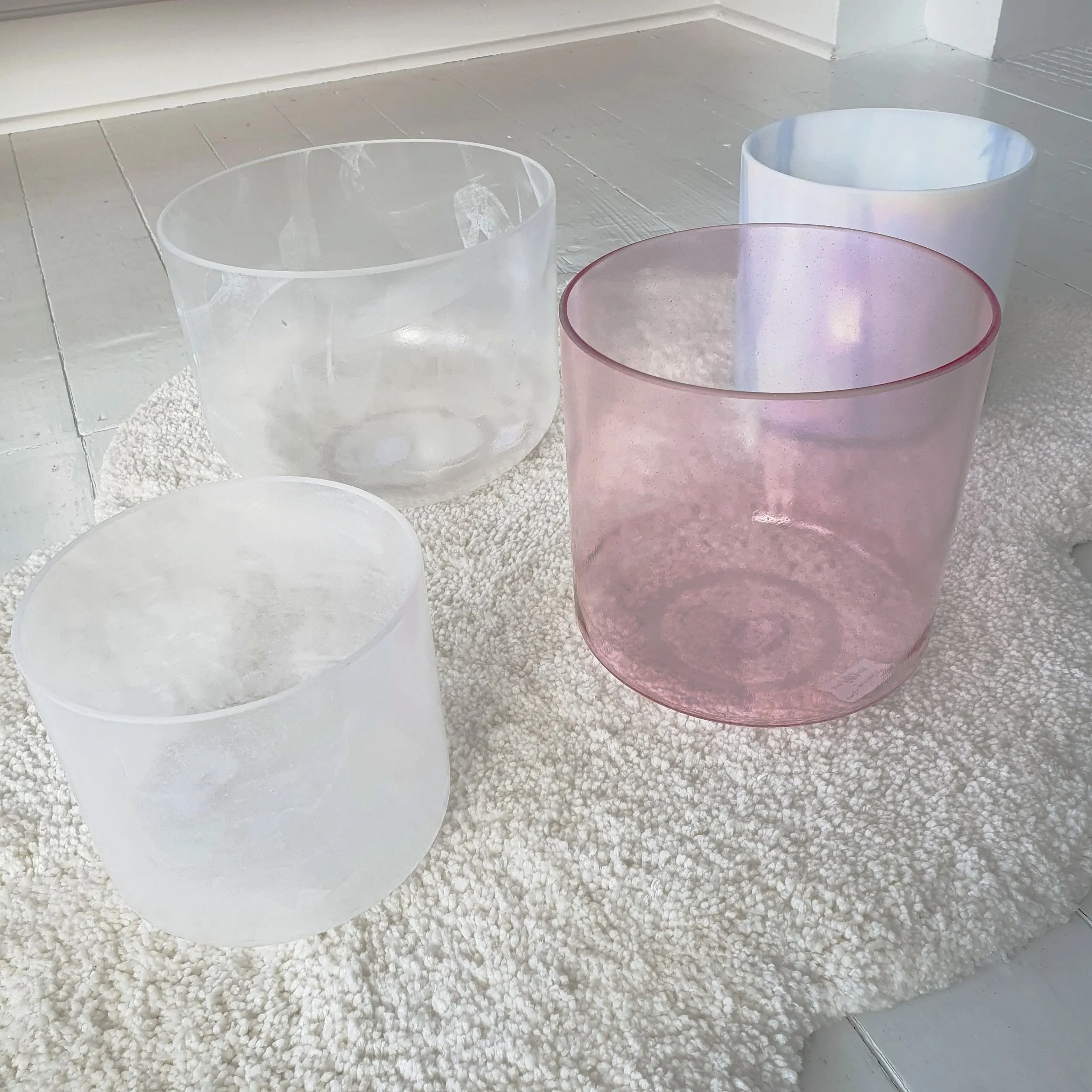 Azeztulite (A#+30), Pink Aura Gold (D+10), Dead Sea Salt (A#+35) & Abalone Platinum (F+30) - Alchemy Set Inspiration