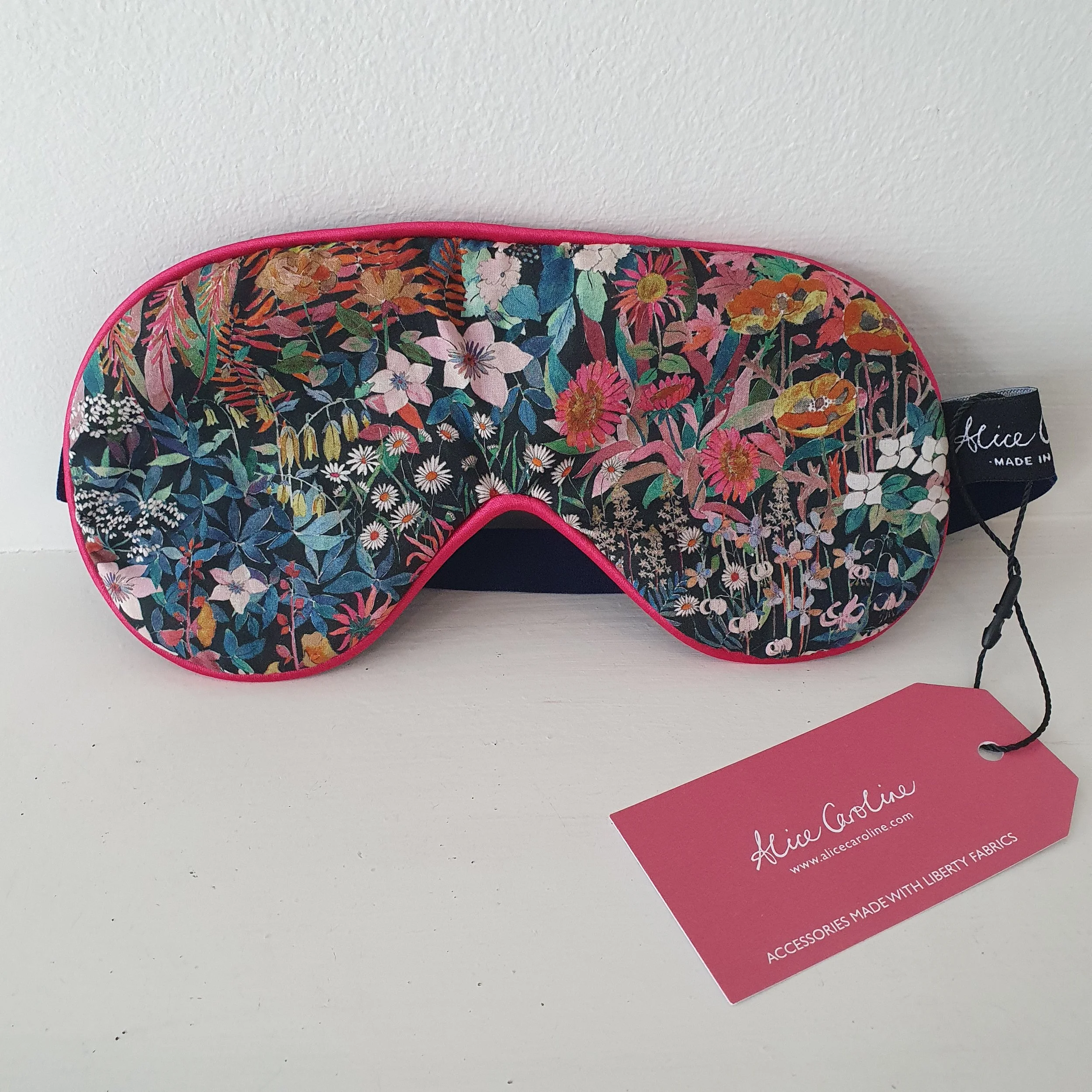 Liberty Print Eye Mask - 'Faria Flowers'