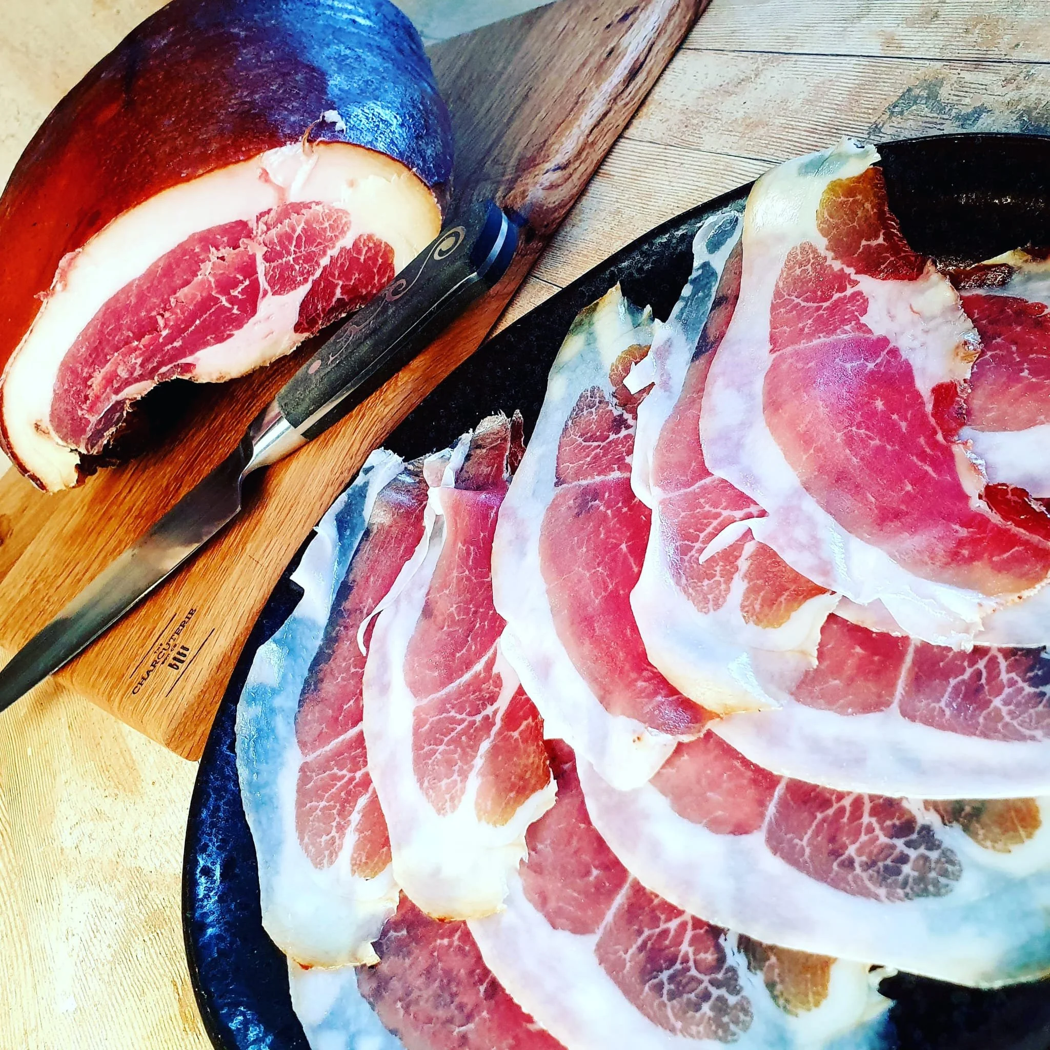 Air Dried Smoked Ham, Salt Pig Curing, Cotswolds