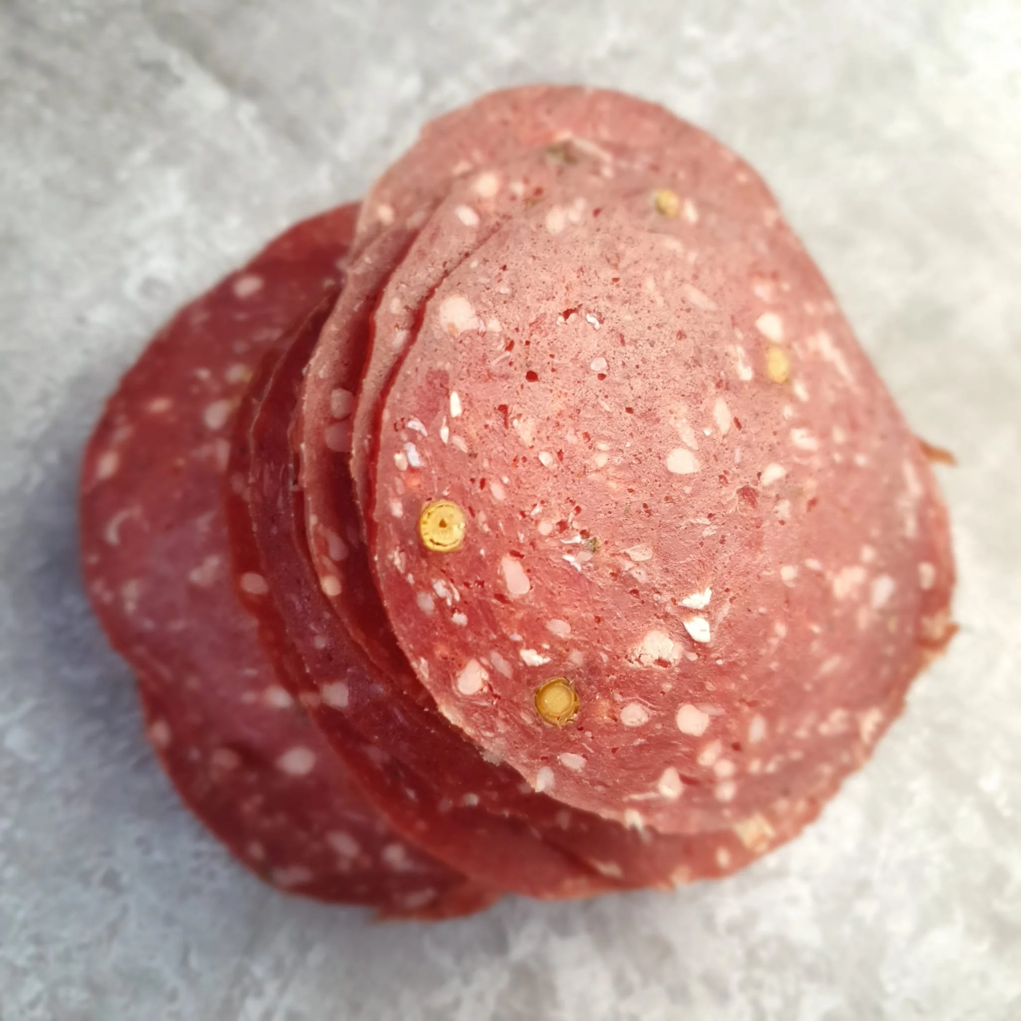 Venison & Green Peppercorn Salami - Great Glen Charcuterie, Scottish Highlands