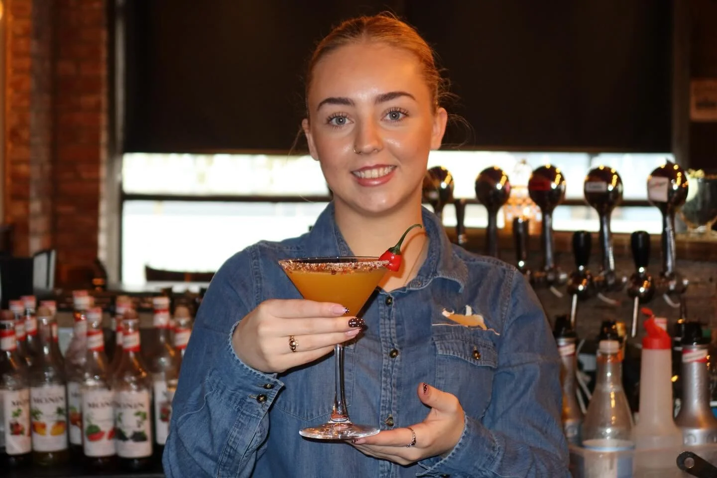 &ldquo;Mango Inferno&rdquo; 🔥 Tequila, triple sec, lime, mango syrup &amp; chili 🌶️
Mixed &amp; Imagined by @jodielupton1 
📸 by @amber_harte16 
#buffaloboy #carrickonshannon #leitrim #roscommon