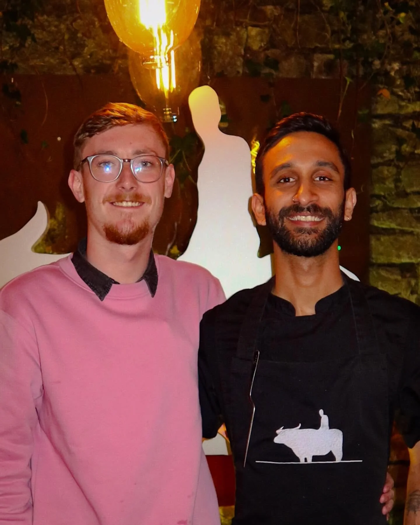 Matthew &amp; Sethu ~ Handsome Gentlemen from the Buffalo Boy Team 👌🏼🥩🔥🍷
#buffaloboy #carrickonshannon #leitrim #roscommon