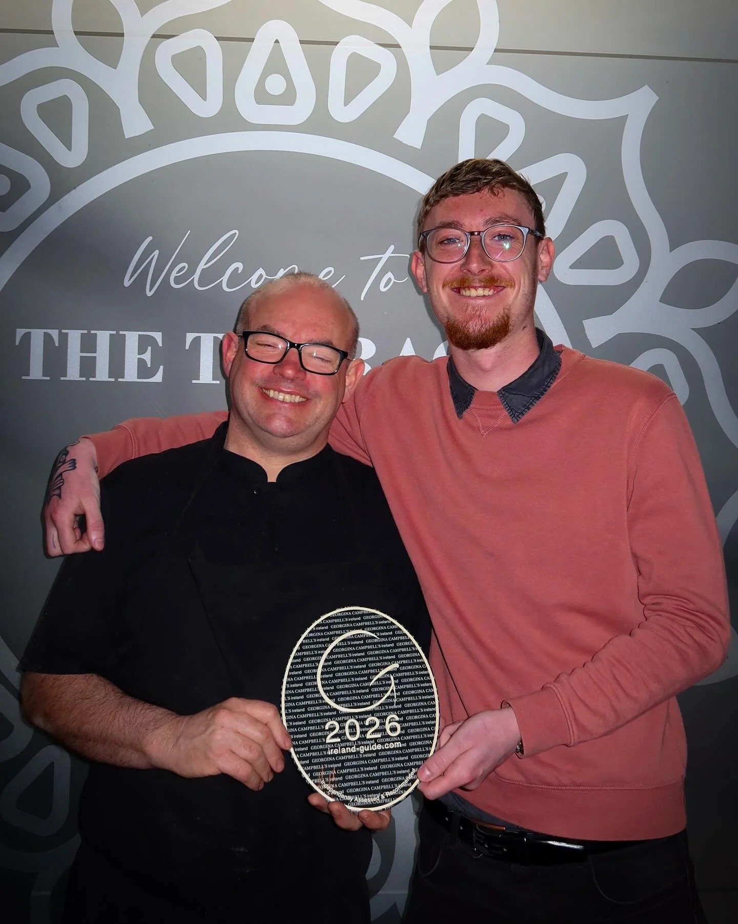 It&rsquo;s a Great Pleasure to receive our Georgina Campbell Plaque &amp; be part of the @irelandguide 🇮🇪🍀🥩🧑&zwj;🍳
#buffaloboy #carrickonshannon #leitrim #roscommon #georginacampbell