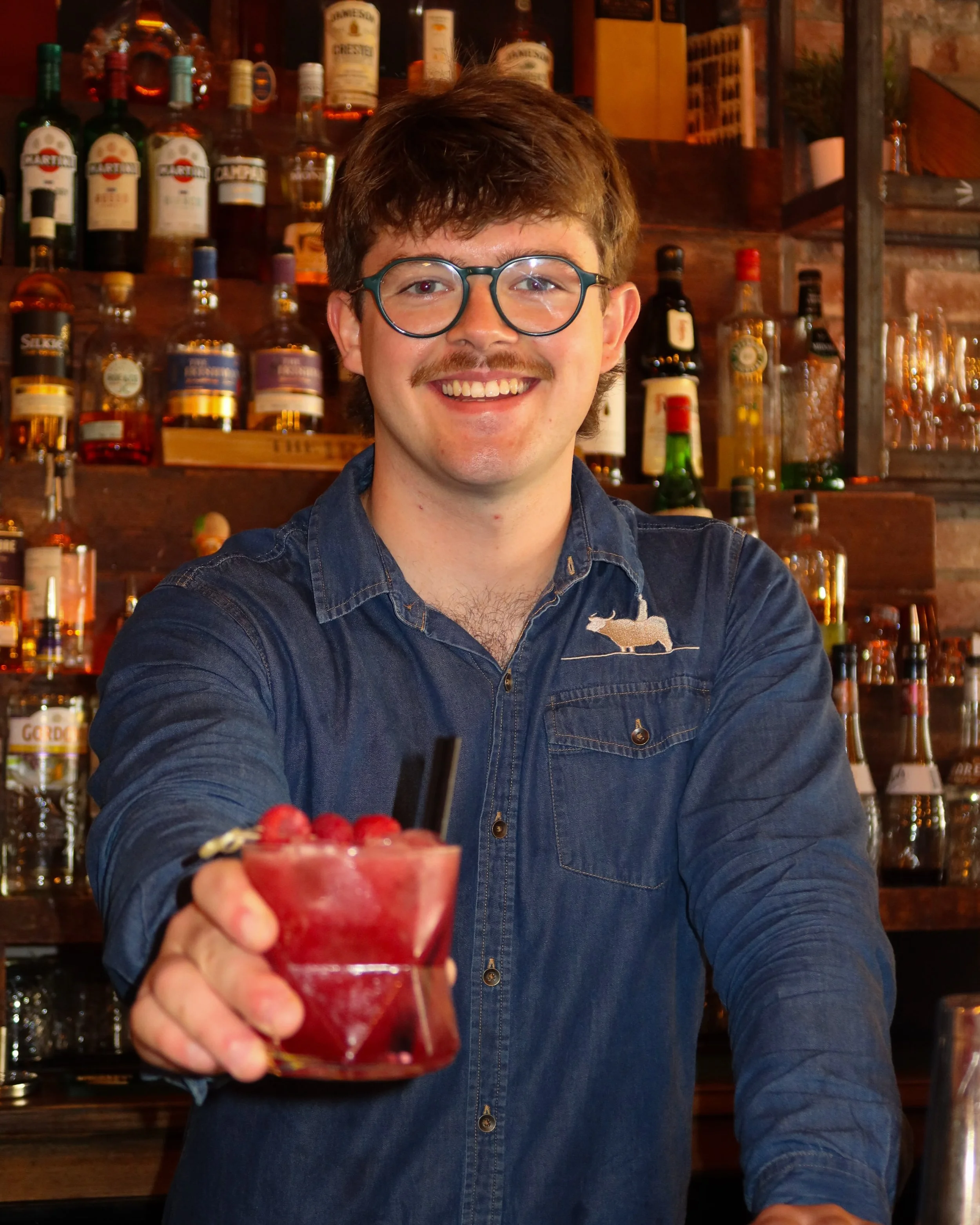 Mixologist &amp; Hospitality Guru @tristanrushe55 👌🏼🔥 #buffaloboyteam #buffaloboy #carrickonshannon #leitrim #roscommon