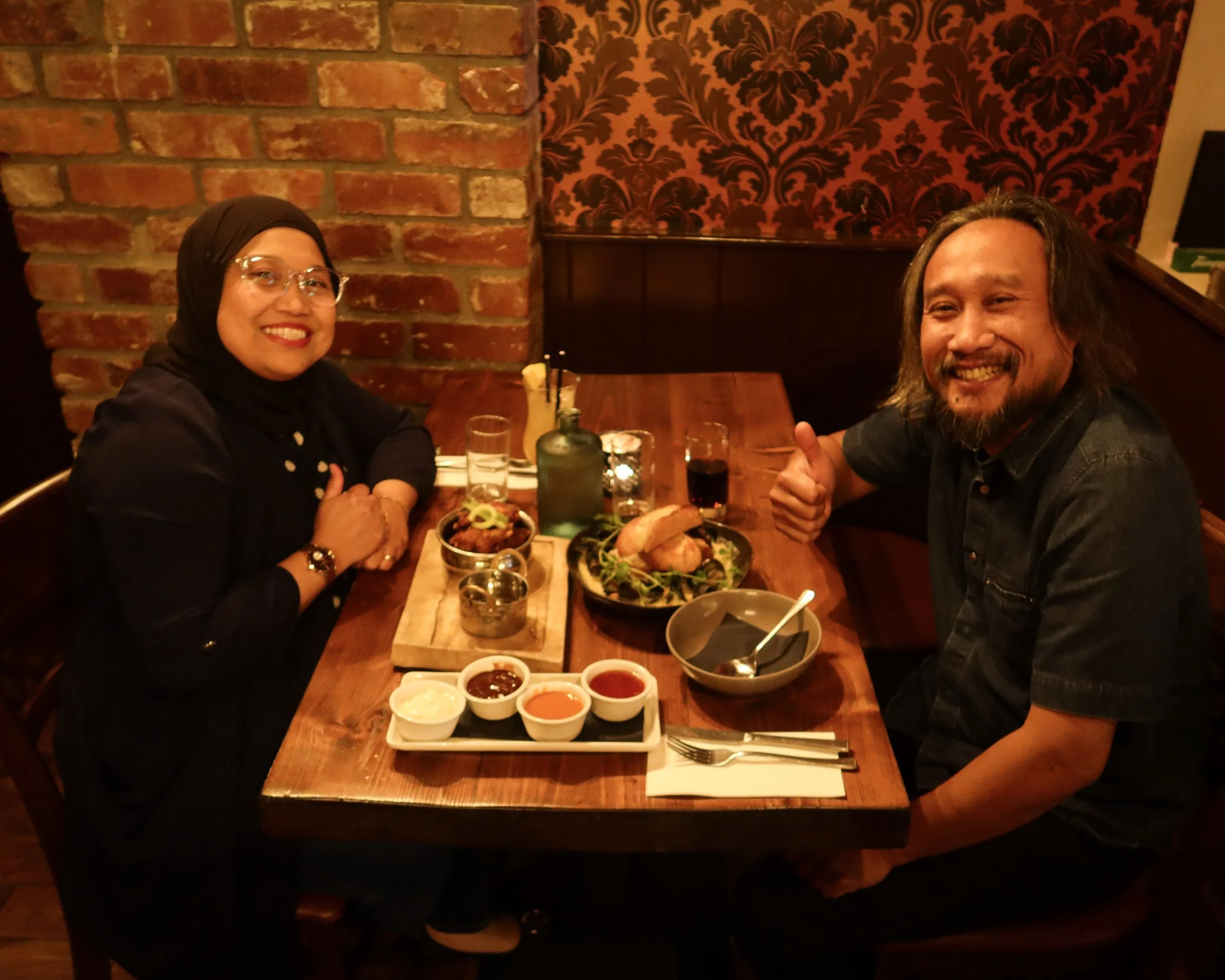 Fufu, Executive Chef of the Cottage Restaurant &amp; MyKitchen Dining with us with his Wife 👌🏼🥩🔥
