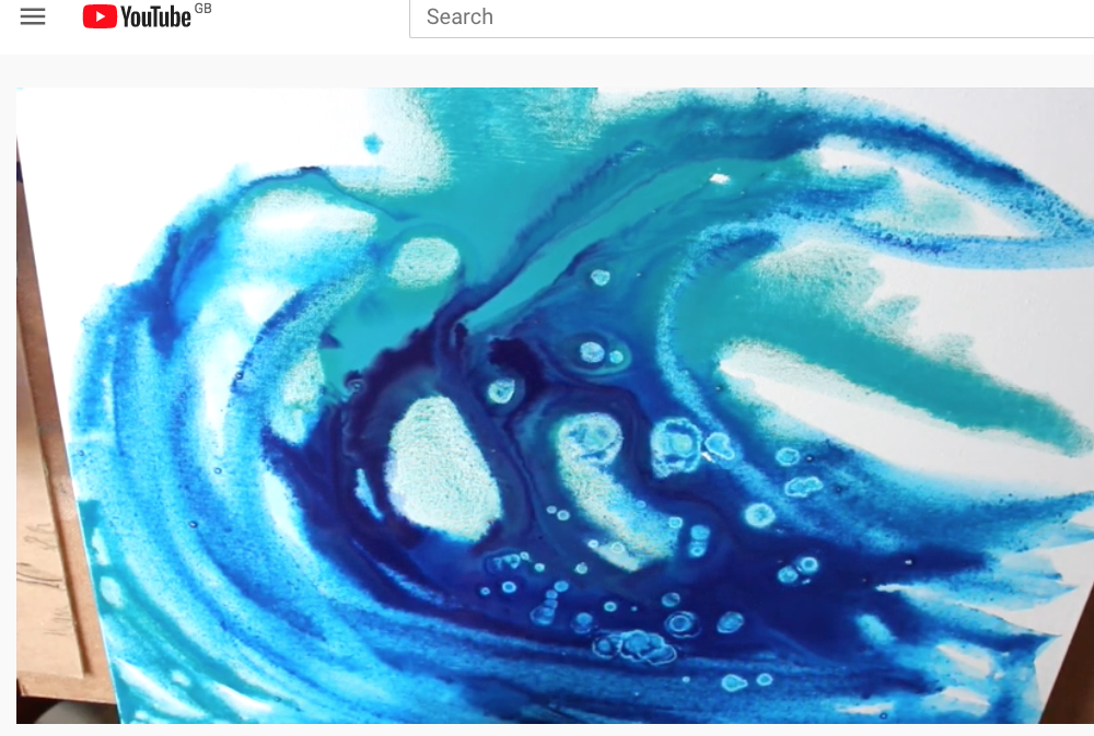 My U Tube channel , showing my inspiration, techniques and approach to my work .