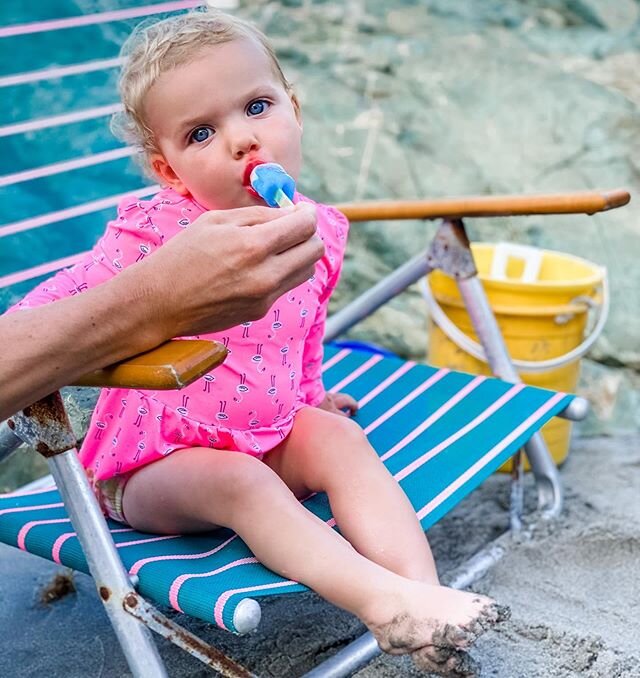 Sandy-toed Summit is such a mood. Popsicles, kayak rides and searching for sea glass. These are a few of our favorite things. It was a good day at the beach indeed. This little one is going to sleep like a ROCK.

What are your go-to beach activities?