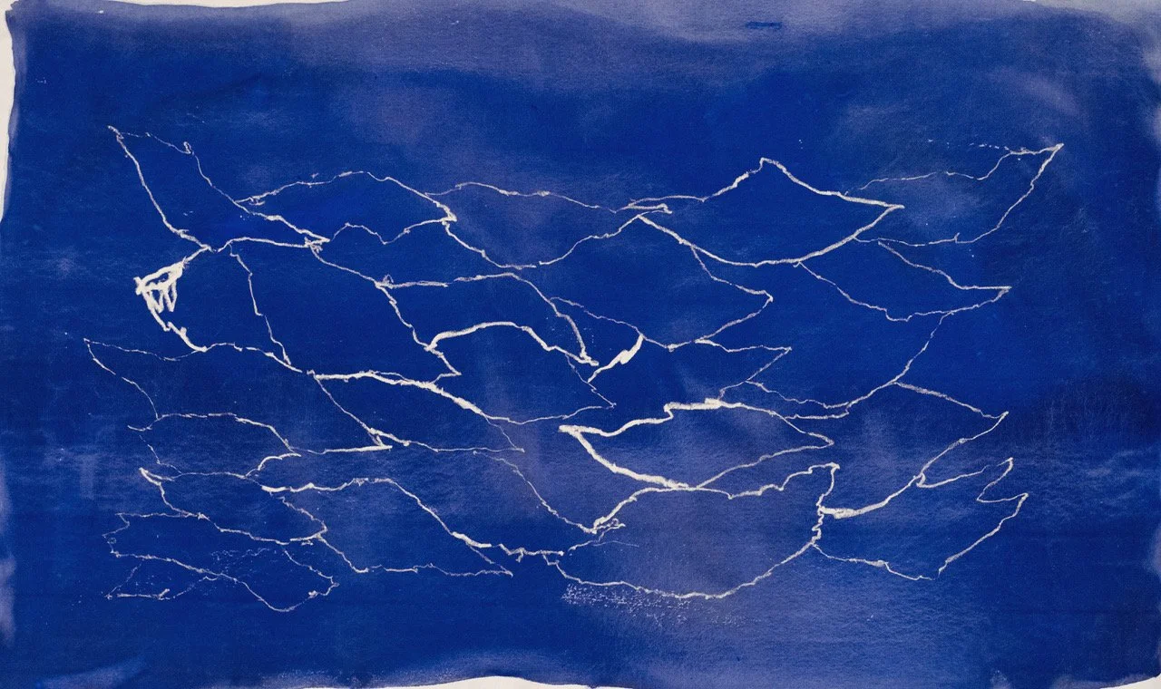 N°92 - 144 x 83 cm Pigments & oil on cotton
