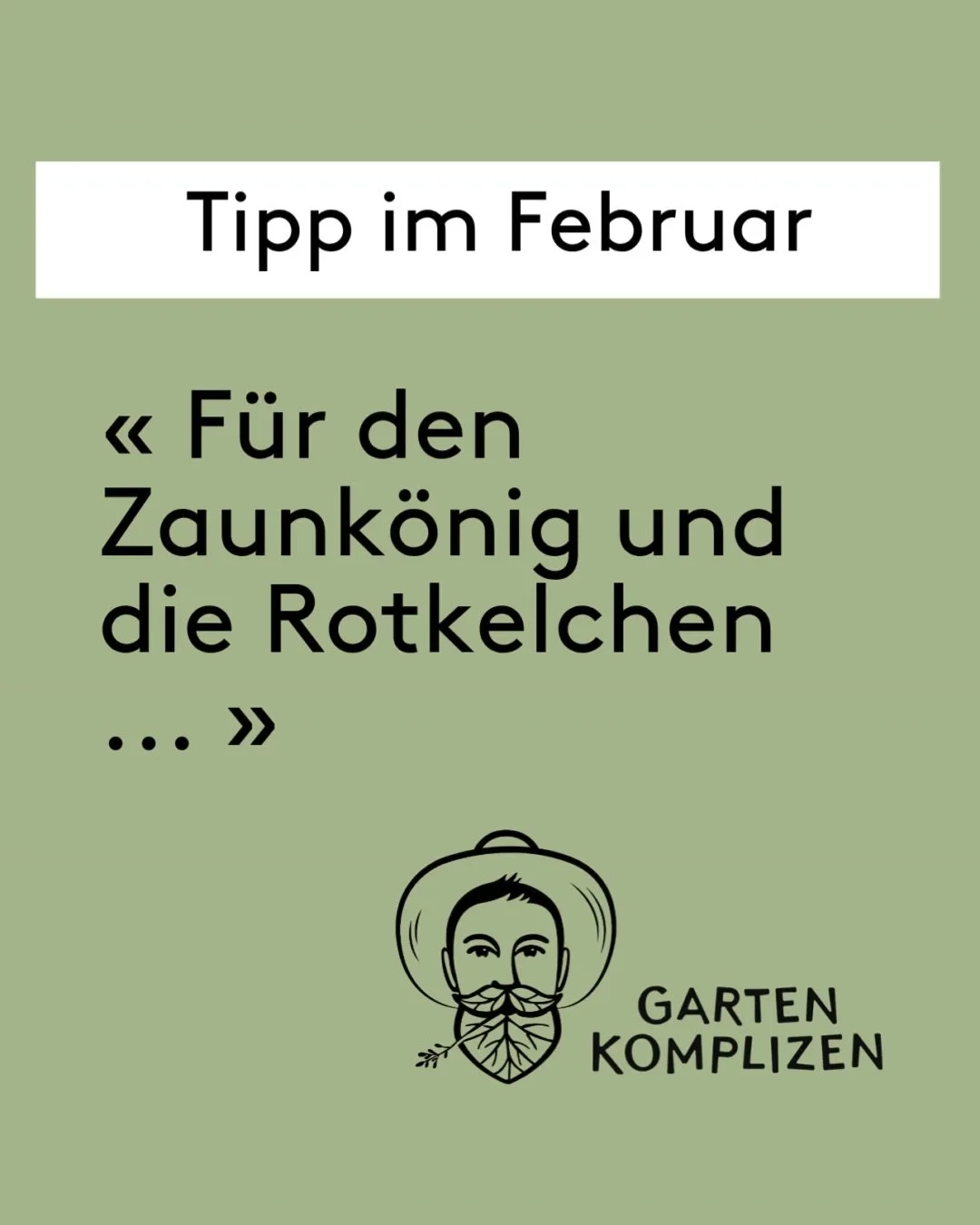 Garten attraktiv machen f&uuml;r V&ouml;gel🐦
Verwerte dein Schnittgut &ouml;kologisch sinnvoll: Aus &Auml;sten lassen sich kleine Holzhaufen anlegen, die dem Zaunk&ouml;nig und den Rotkehlchen Unterschlupf bieten.🪵
In Wildhecken diagonal eingesteck