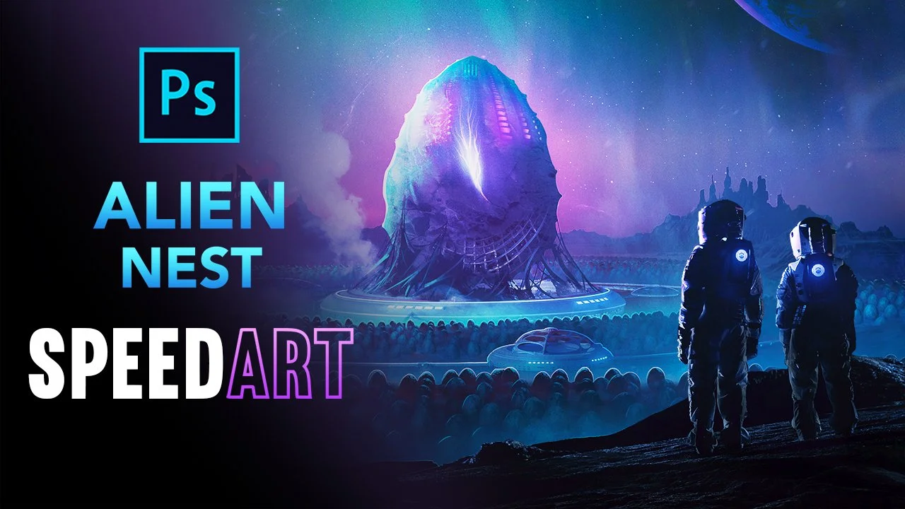 Create an ALIEN NEST in PHOTOSHOP | Inc. Winner Announcement