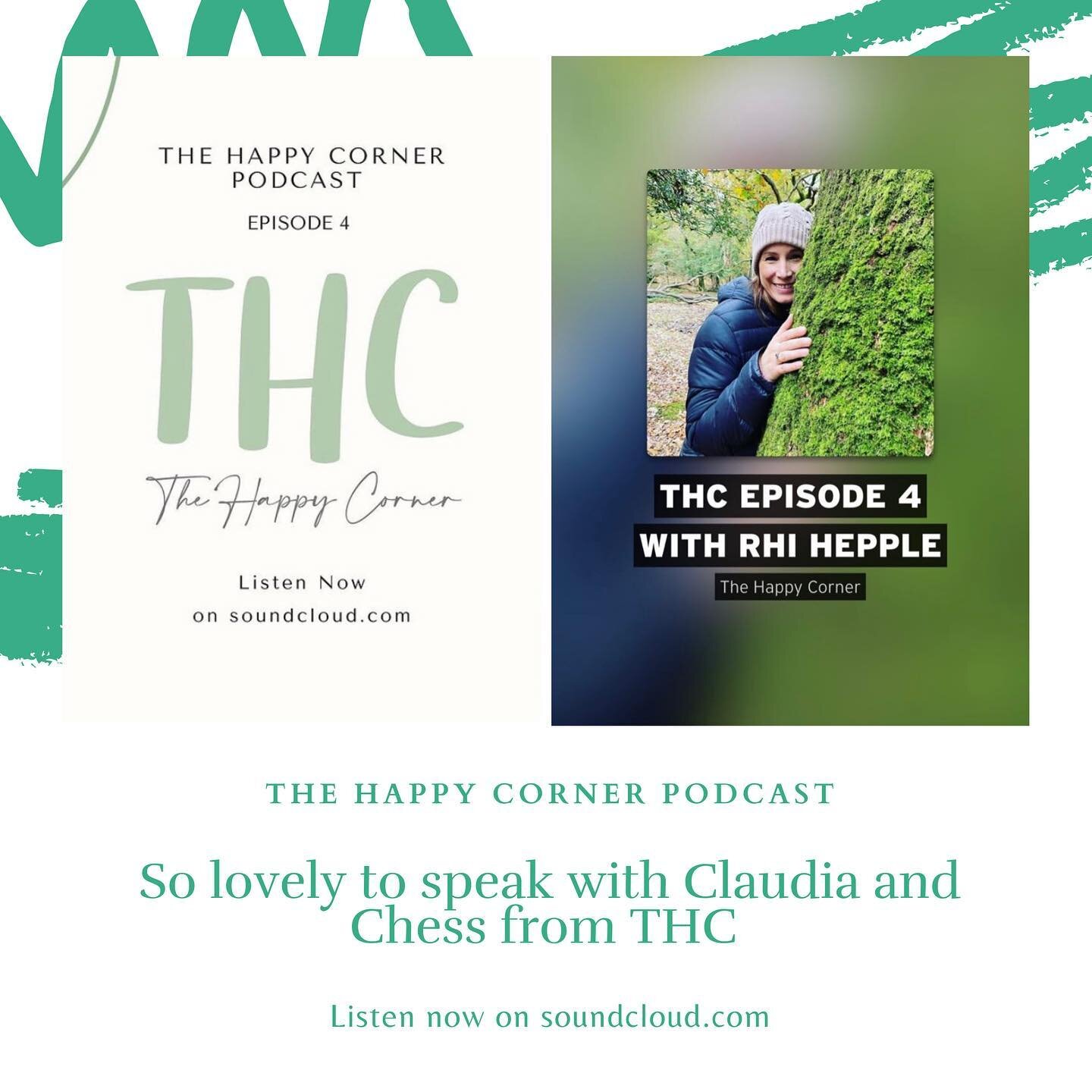 I think you will be able to tell how much I enjoyed speaking with the gorgeous Claudia and Chess from @_thehappycorner on their podcast. I have never done a podcast before so that was a great experience but to be fair, we were just hanging out, drink