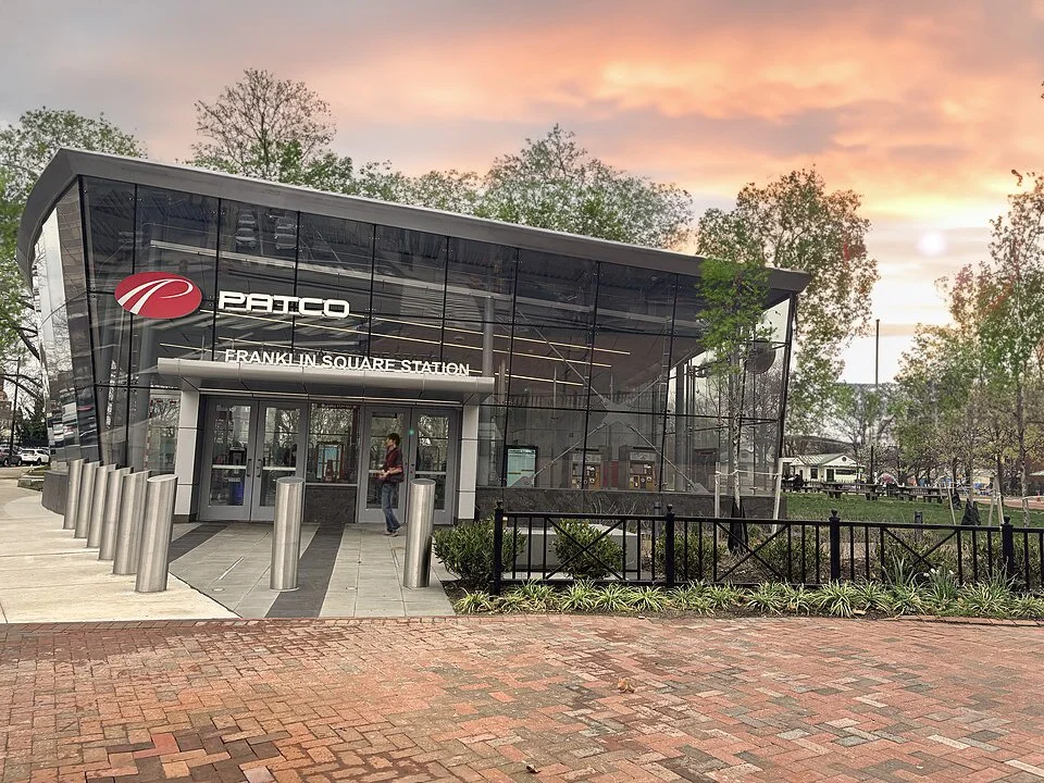 Franklin_Square_Station_(PATCO) copy WITH LEAVES REAL EDIT WITH SUNSET.jpg