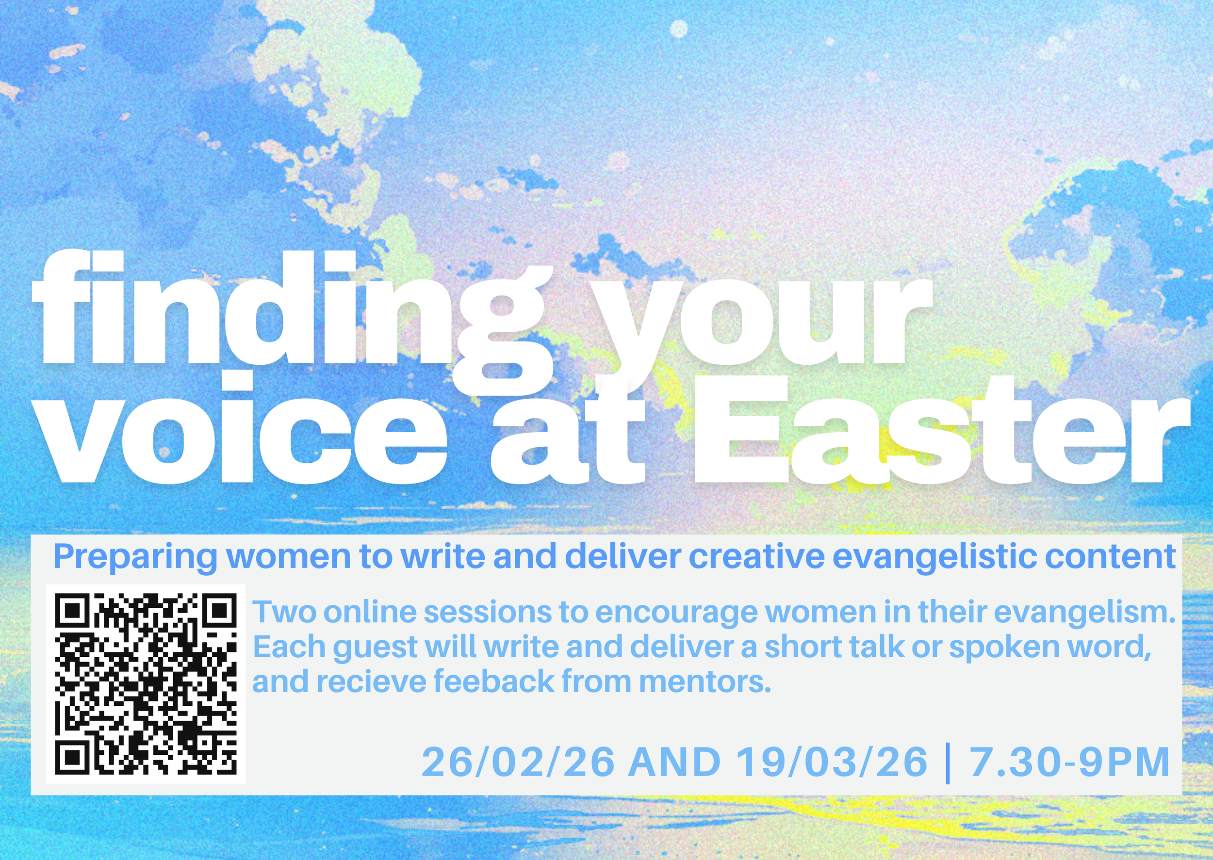 Finding Your Voice at Easter