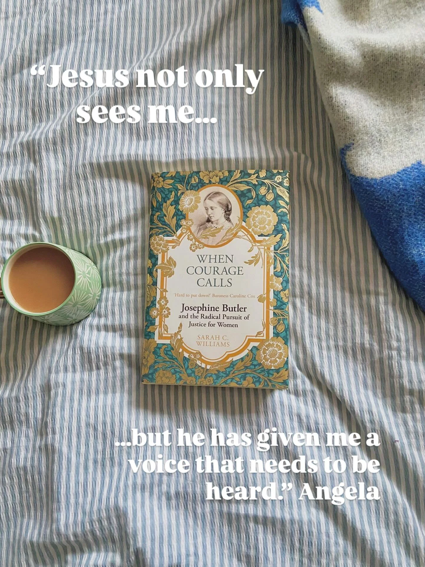 &ldquo;I met a wonderful lady recently who has had such a huge impact on who I am as a woman and how Jesus not only sees me but he has given me a voice that needs to be heard.

It may surprise you to know that about 200 years separate us, but the bea