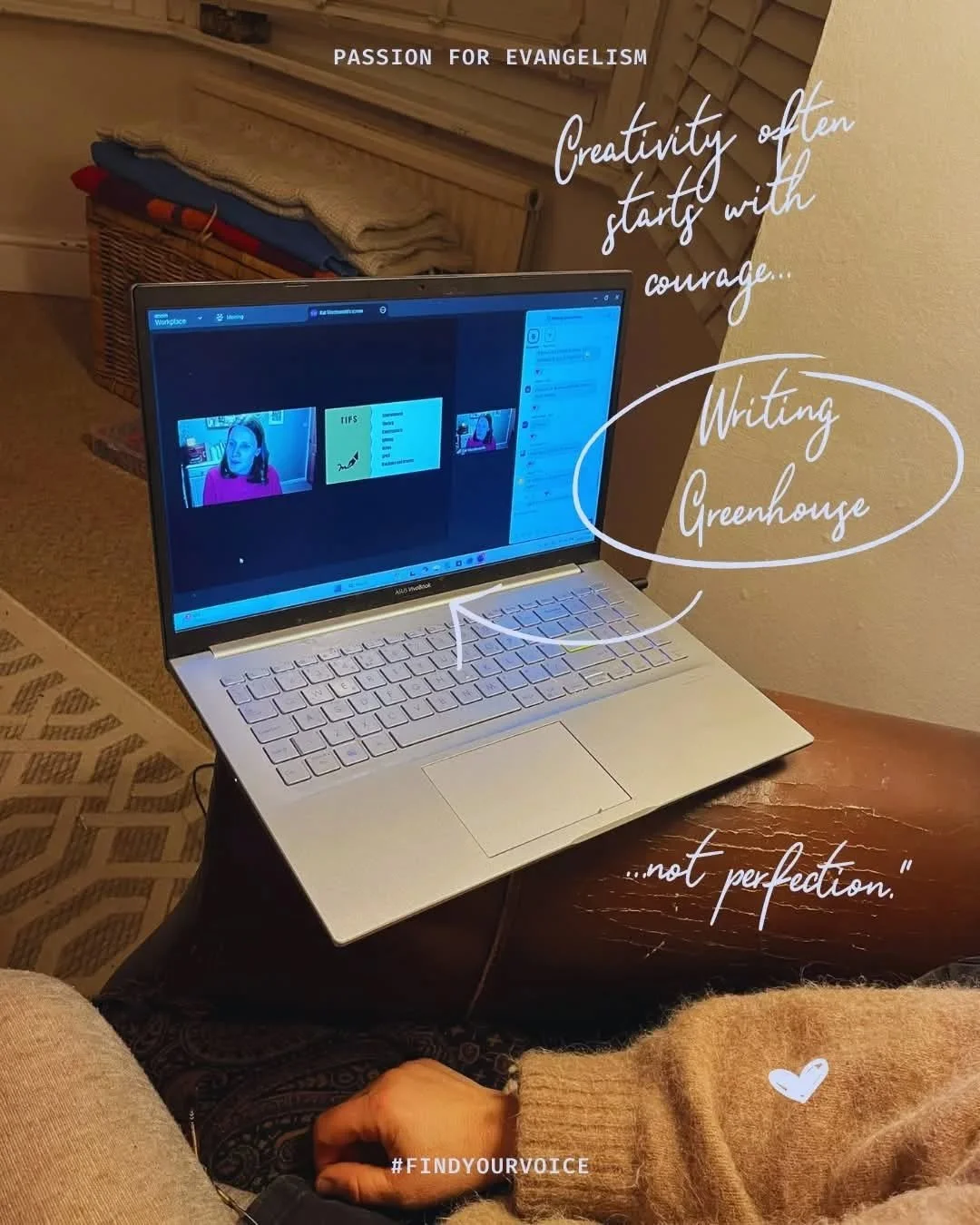 ✍️ Our Writing Greenhouse with author Kat Wordsworth started this week and it was incredible.

21 women empowered and equipped to find their voice through writing.
3 weeks to write a piece on our Easter prompt.

We explored both the practical and emo