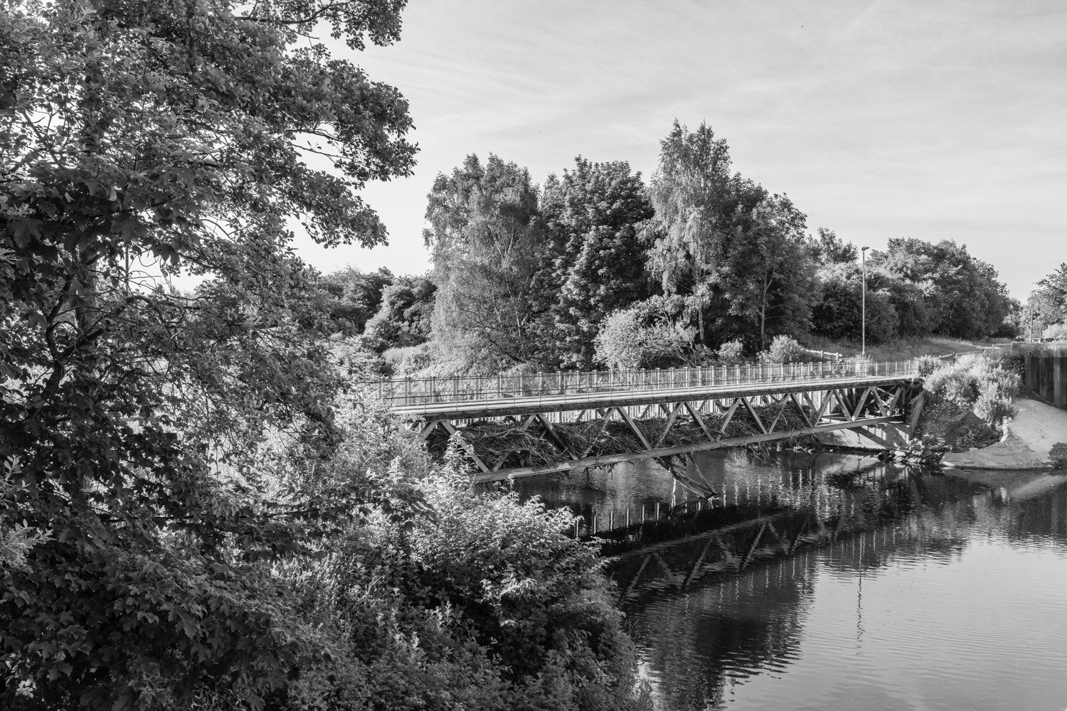 Stanley Ferry Trash Bridge, June 2021