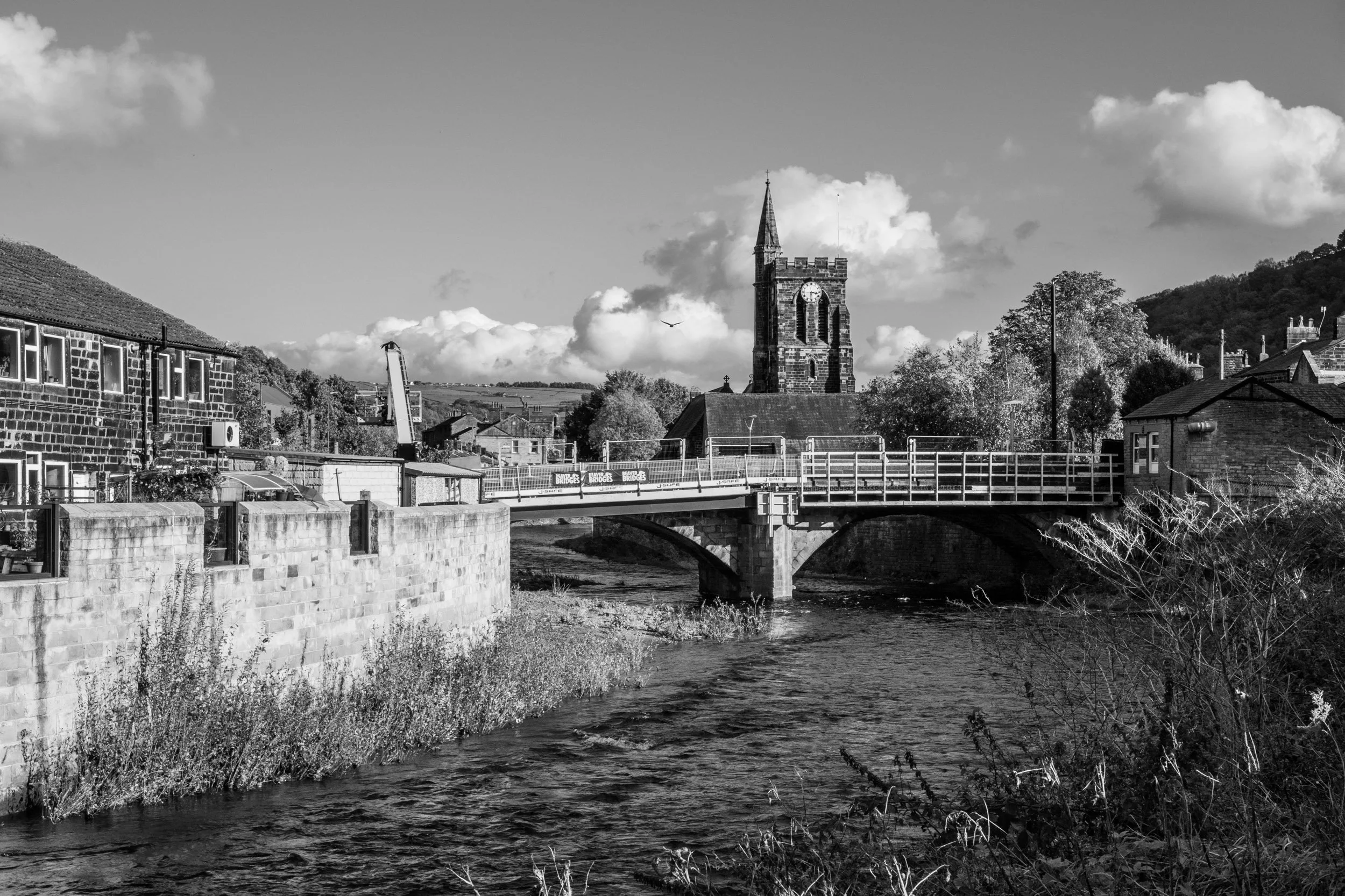 County Bridge & St Michaels's Church
Mytholmroyd, October 2023