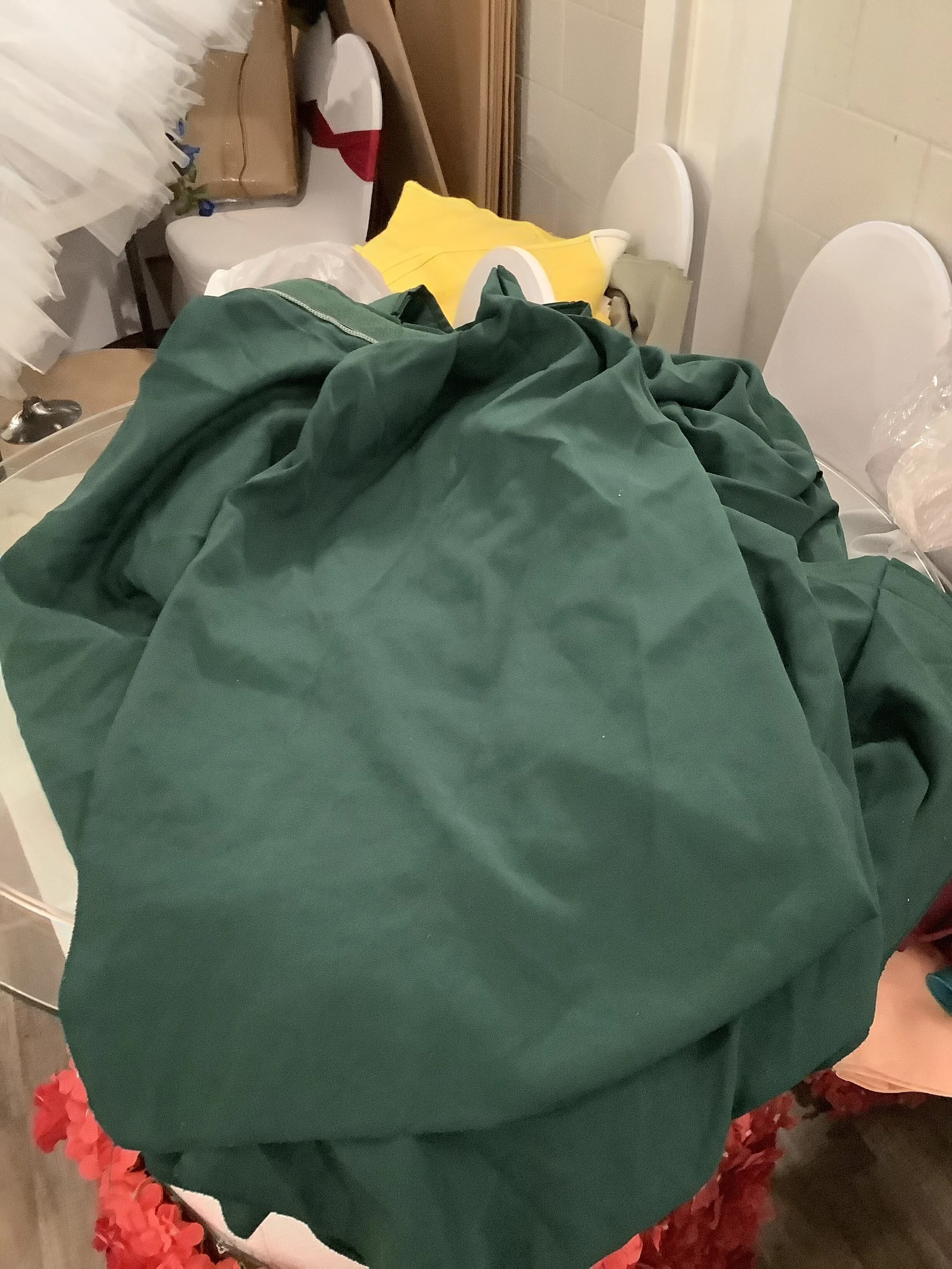 Hunter Green Table Skirts.jpeg