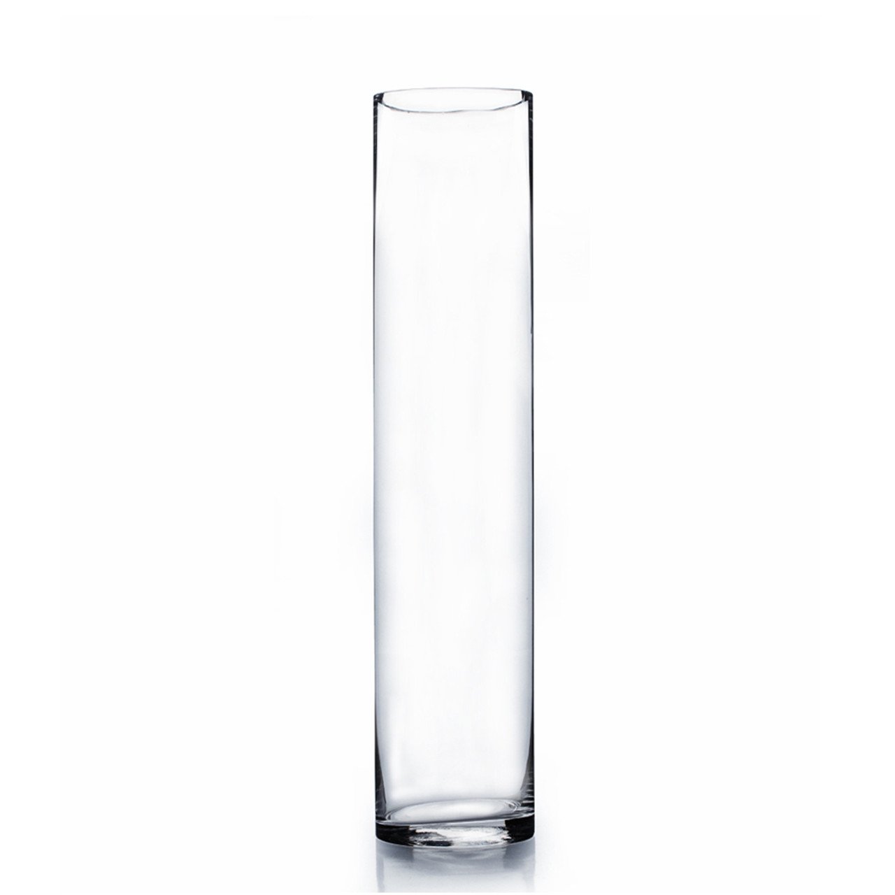 Cylinder Vases Clear Glass