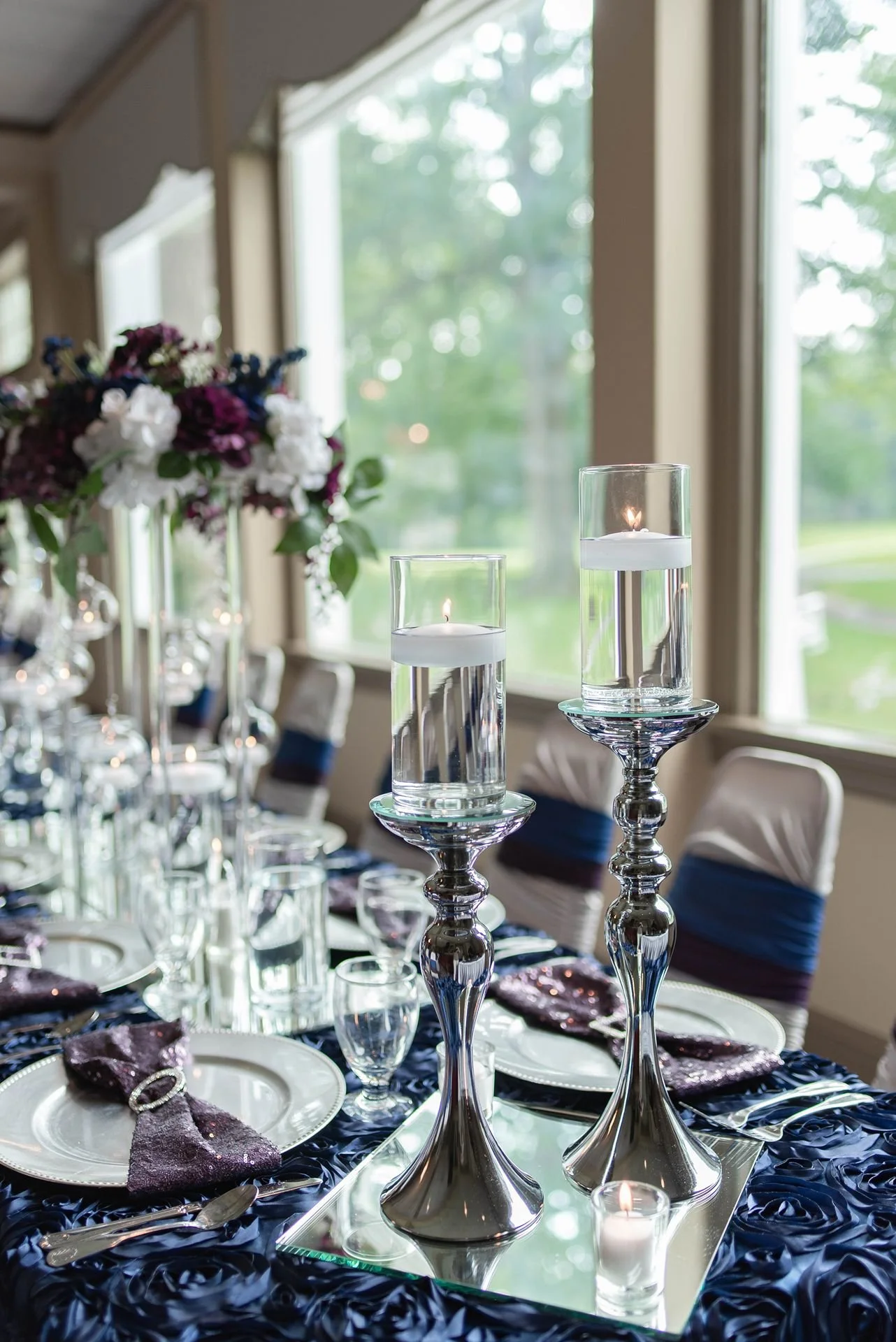 Bridal Head Table Centerpiece Designs