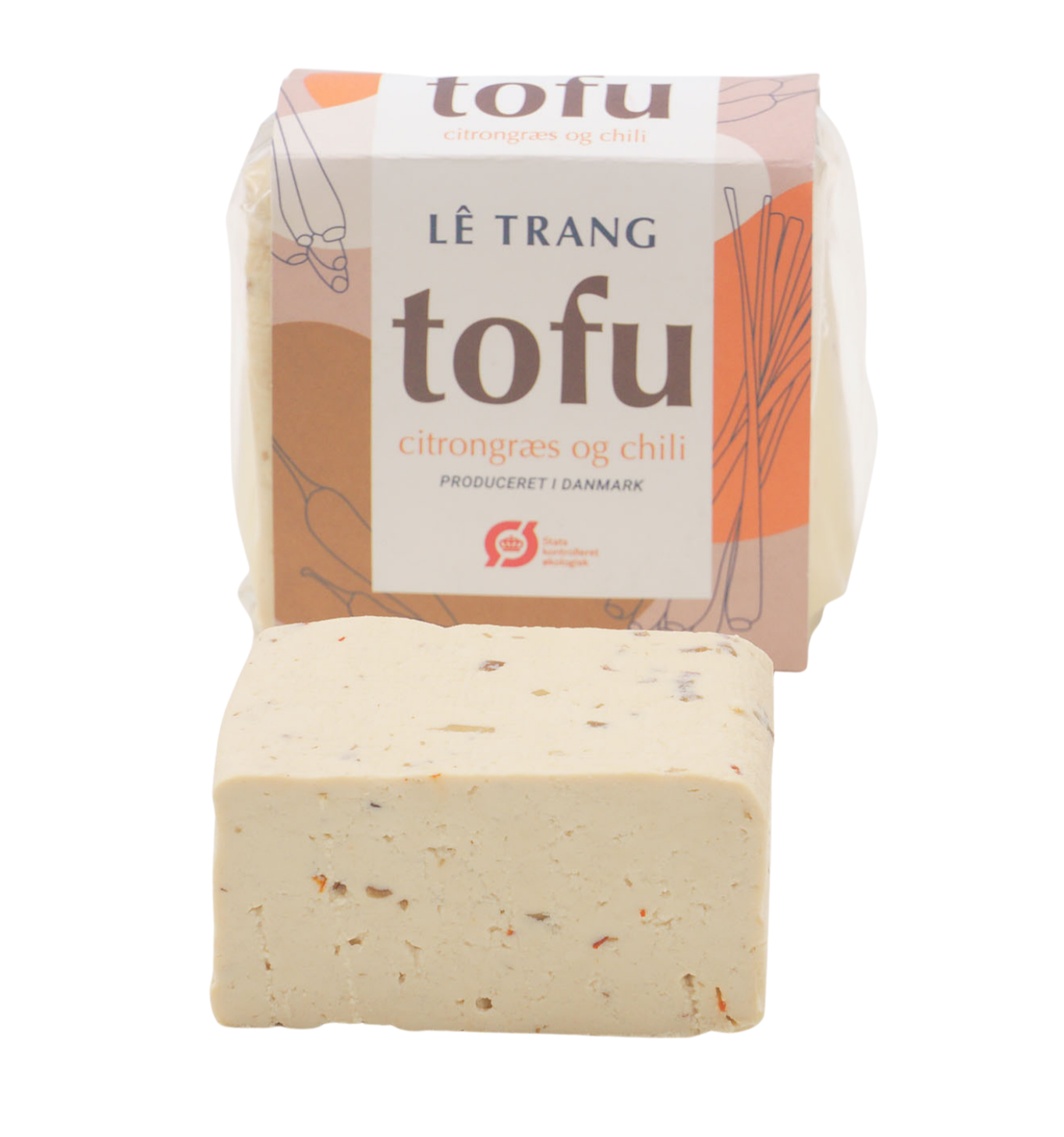 Tofu citrongræs og chili, øko.