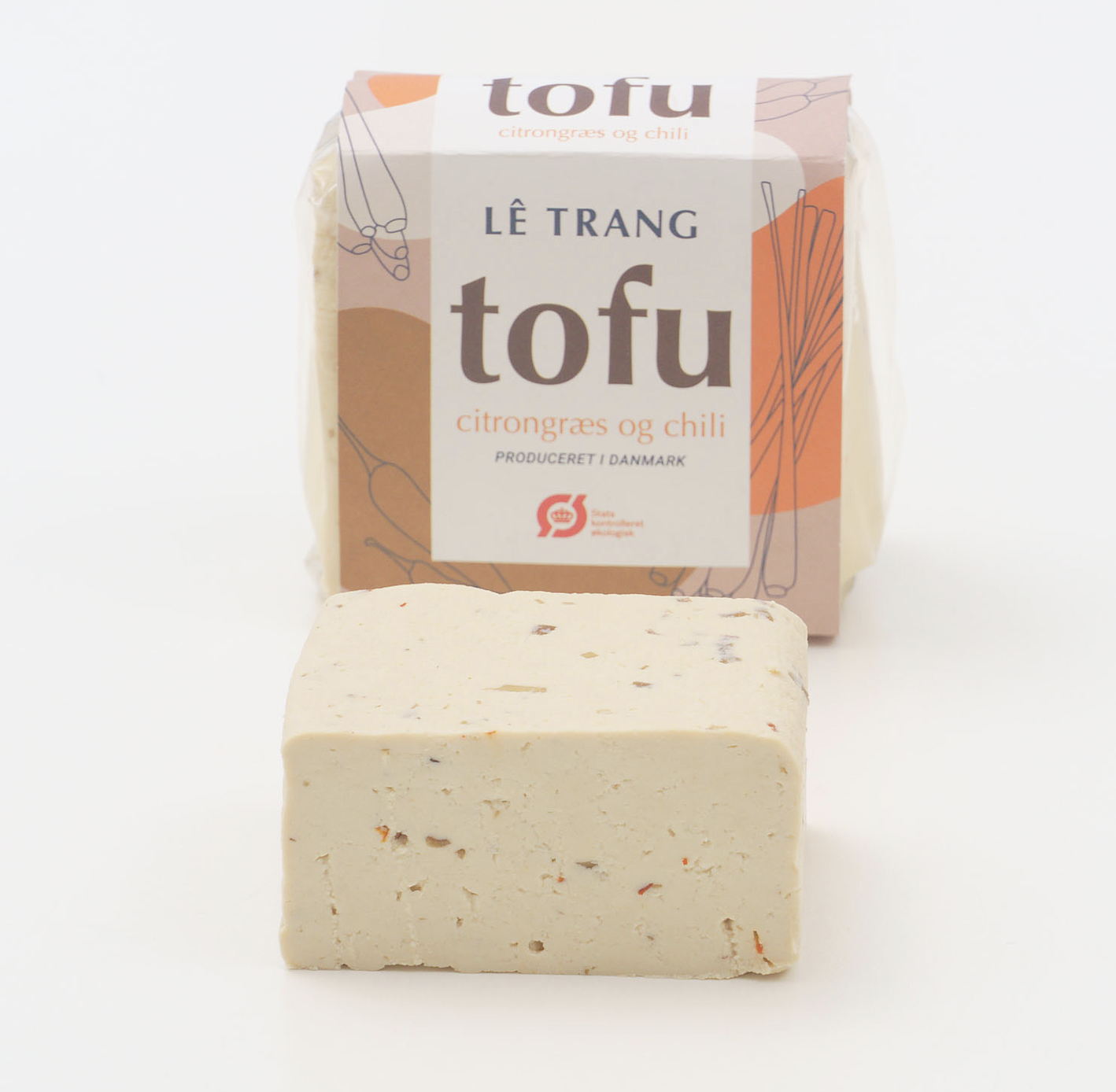 Tofu – citrongræs og chili, øko.