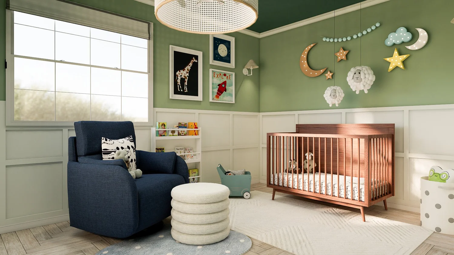 Willow Nursery interior visualization