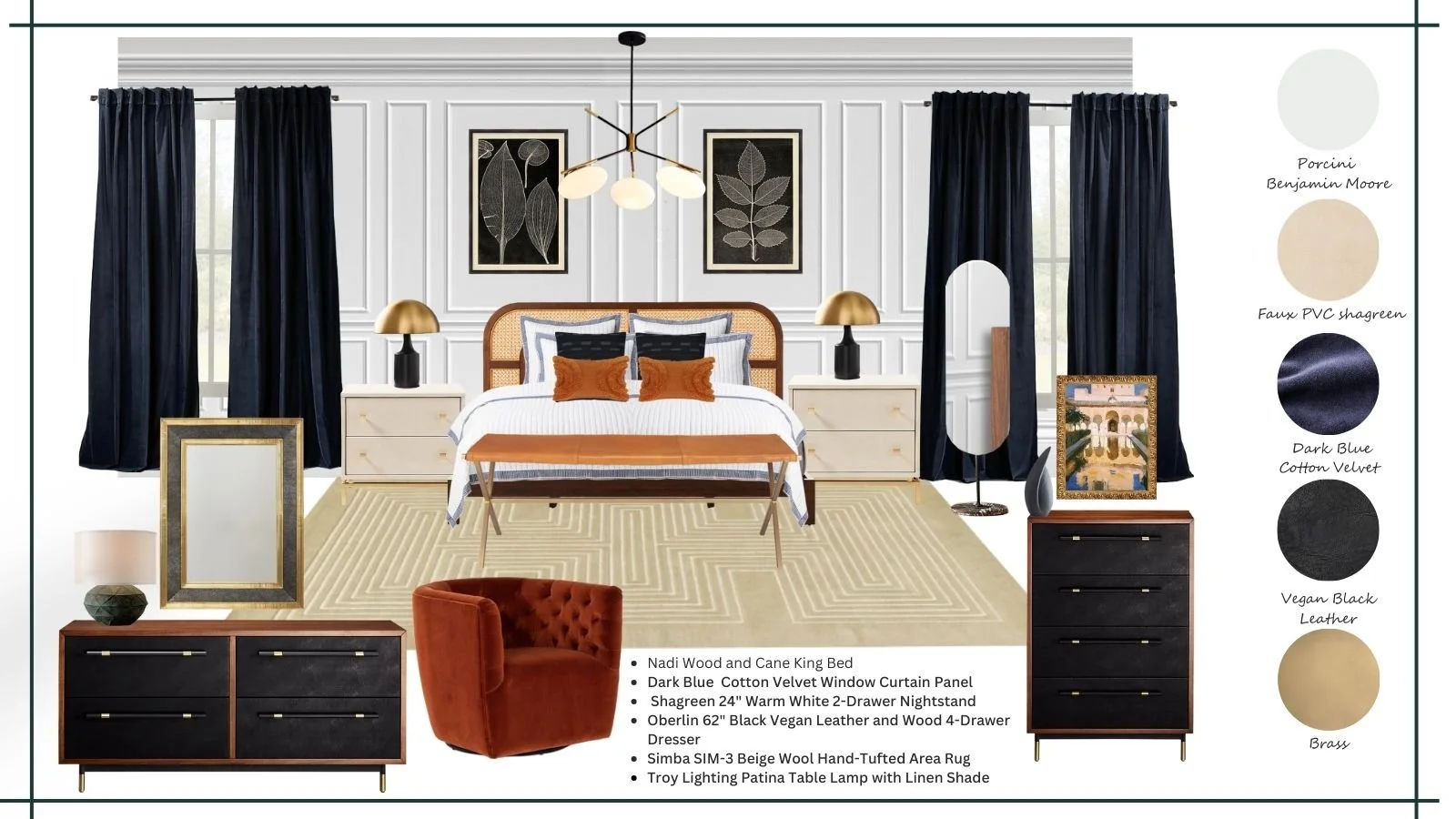 Mid Century Modern Bedroom Concept Board wowedesign .jpg