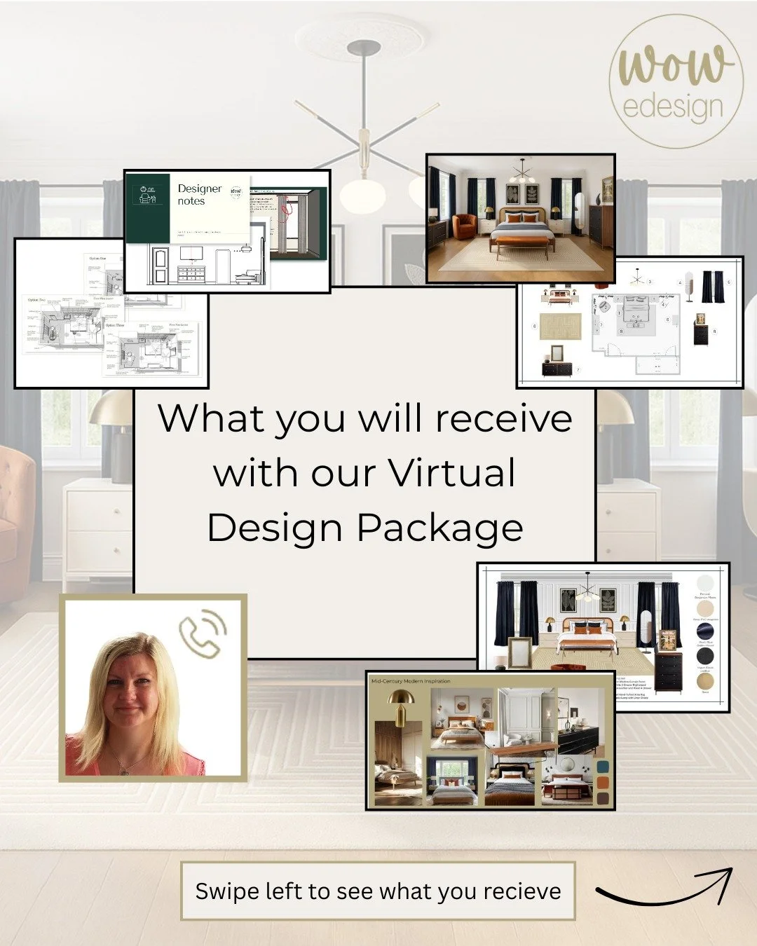Transform your home from anywhere ✨ Our Virtual Design Package gives you everything you need to bring your dream room to life &mdash; without leaving your house.

Here&rsquo;s what you&rsquo;ll get:
✔️ Personal designer support via video + email
✔️ I
