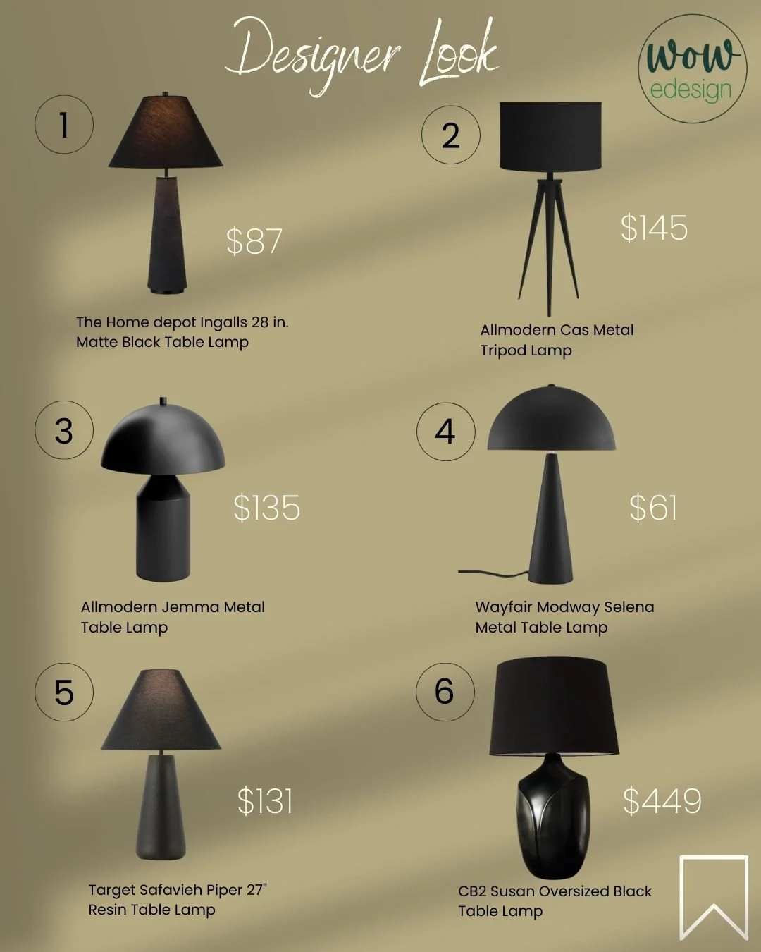 Black shaded lamps that we are loving at the moment🖤 Let us know in the comments which is your favorite!

Black lamp shades instantly create a cozy, moody atmosphere at home. Their soft, diffused glow adds warmth, while the dark finish brings an inv