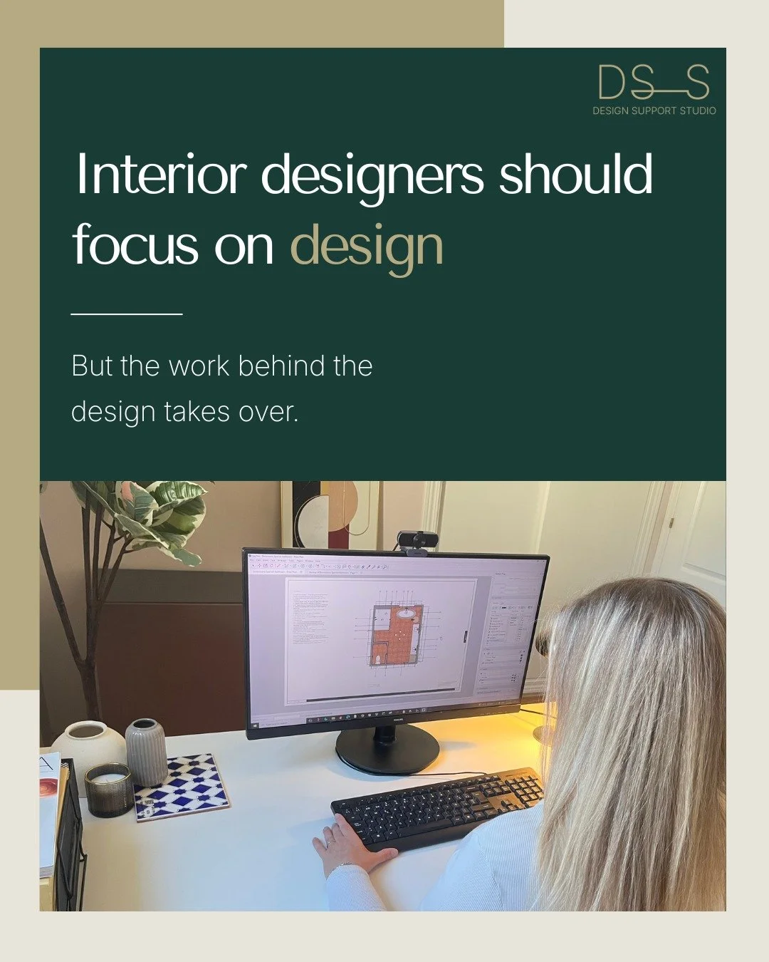 Interior designers should focus on design.
But production work is what takes over.

As projects progress, the workload shifts, less time designing, more time producing, updating, coordinating.

That&rsquo;s where structured production support makes a